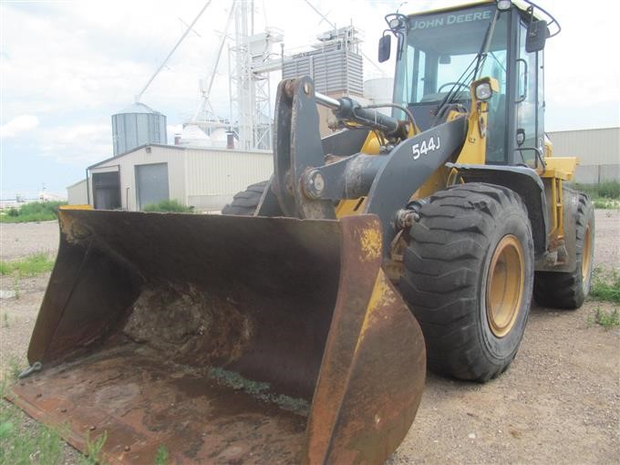 04 John Deere 544 J Loader Bigiron Auctions