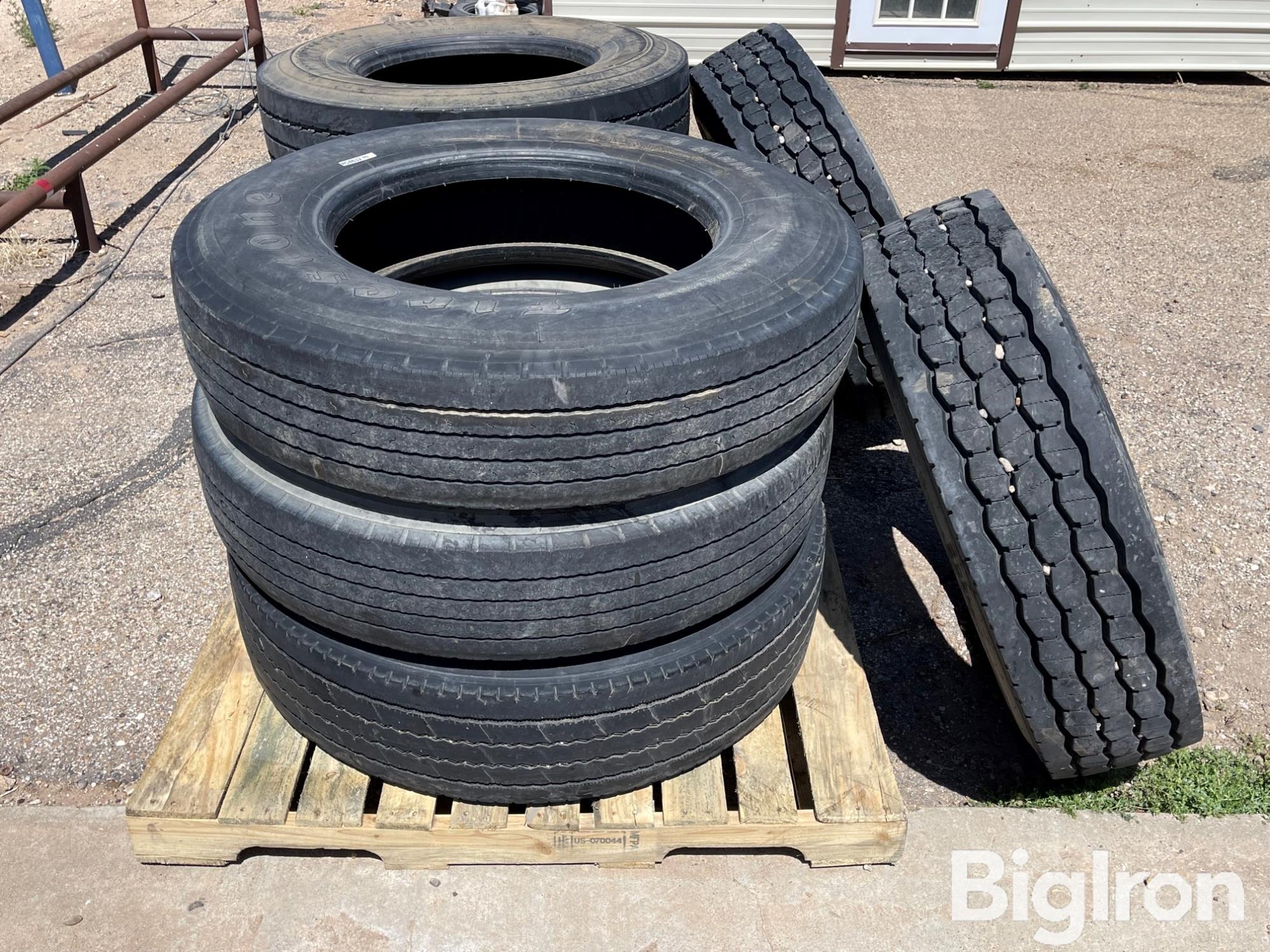 11R24.5 11R22.5 And 295/75R22.5 Commercial Truck Tires BigIron Auctions