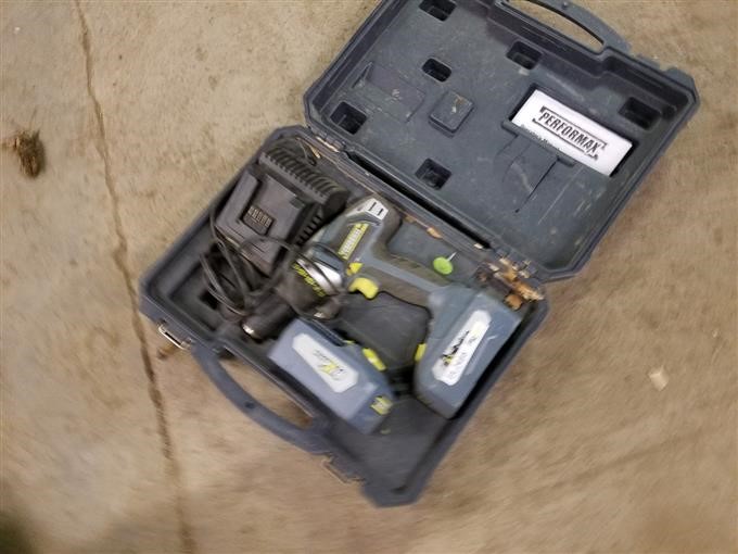 Performax 18 Volt Cordless Drill BigIron Auctions