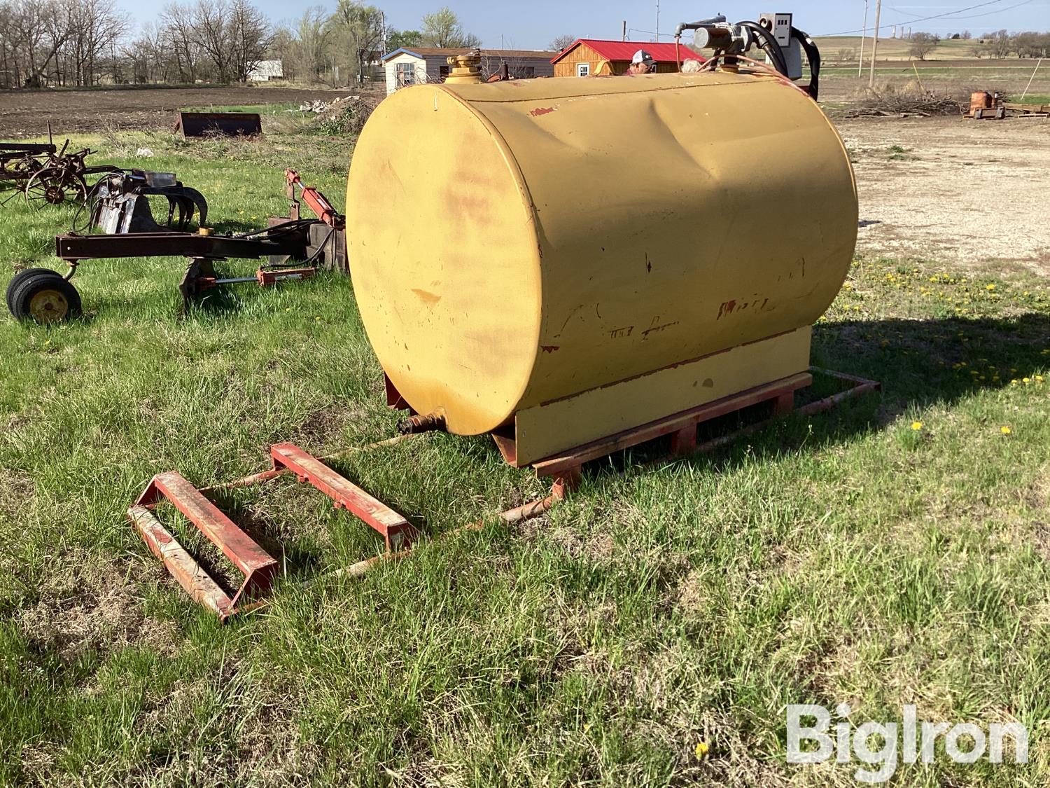 500 Gal Fuel Tank Bigiron Auctions