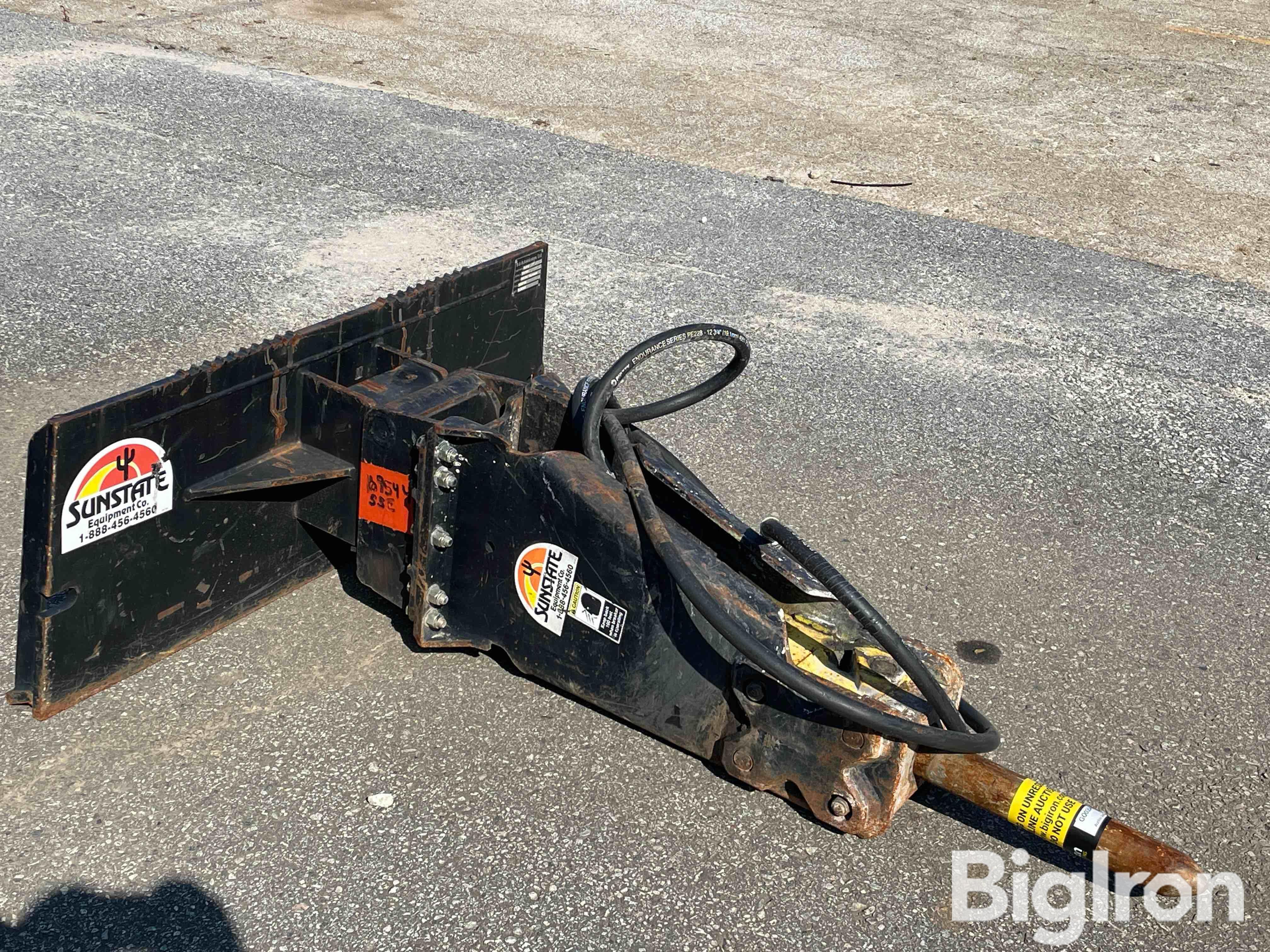 2017 Stanley MBF5S04 Hydraulic Hammer Skid Steer Attachment BigIron ...