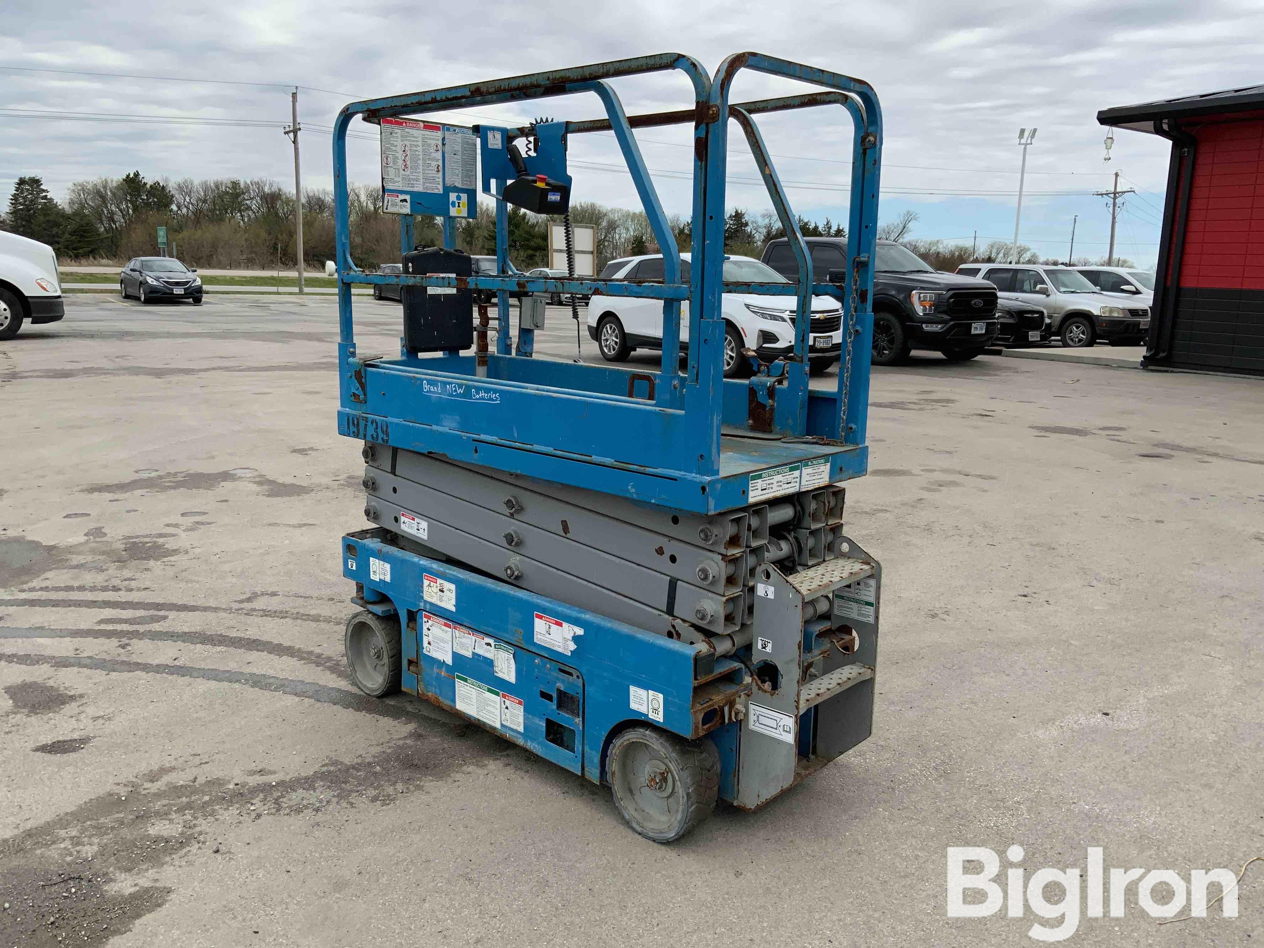 Genie GS3014A Electric Self-Propelled Scissor Lift BigIron Auctions