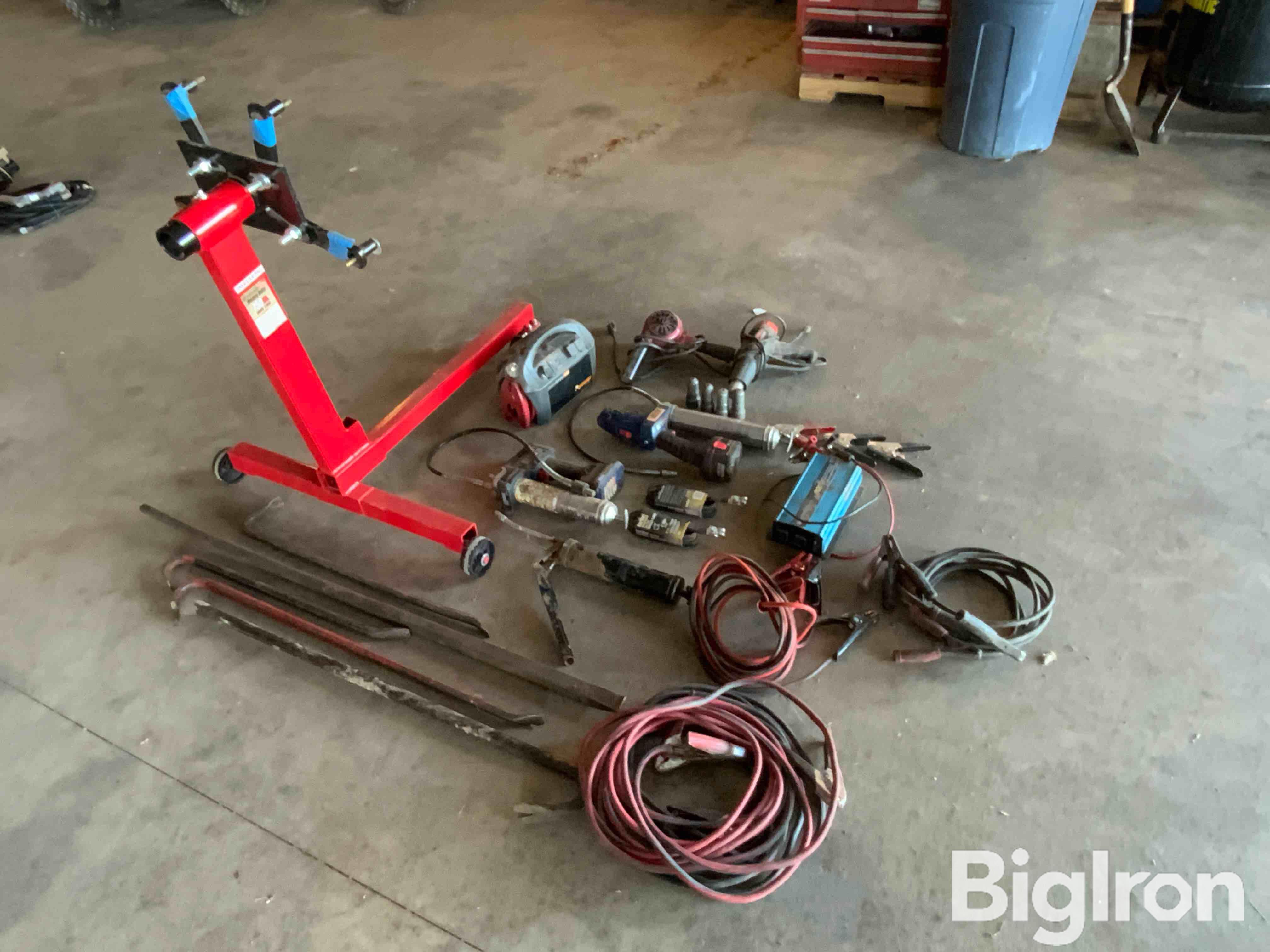 Pittsburgh Engine Stand, Grease Guns, Jumper Cables BigIron Auctions