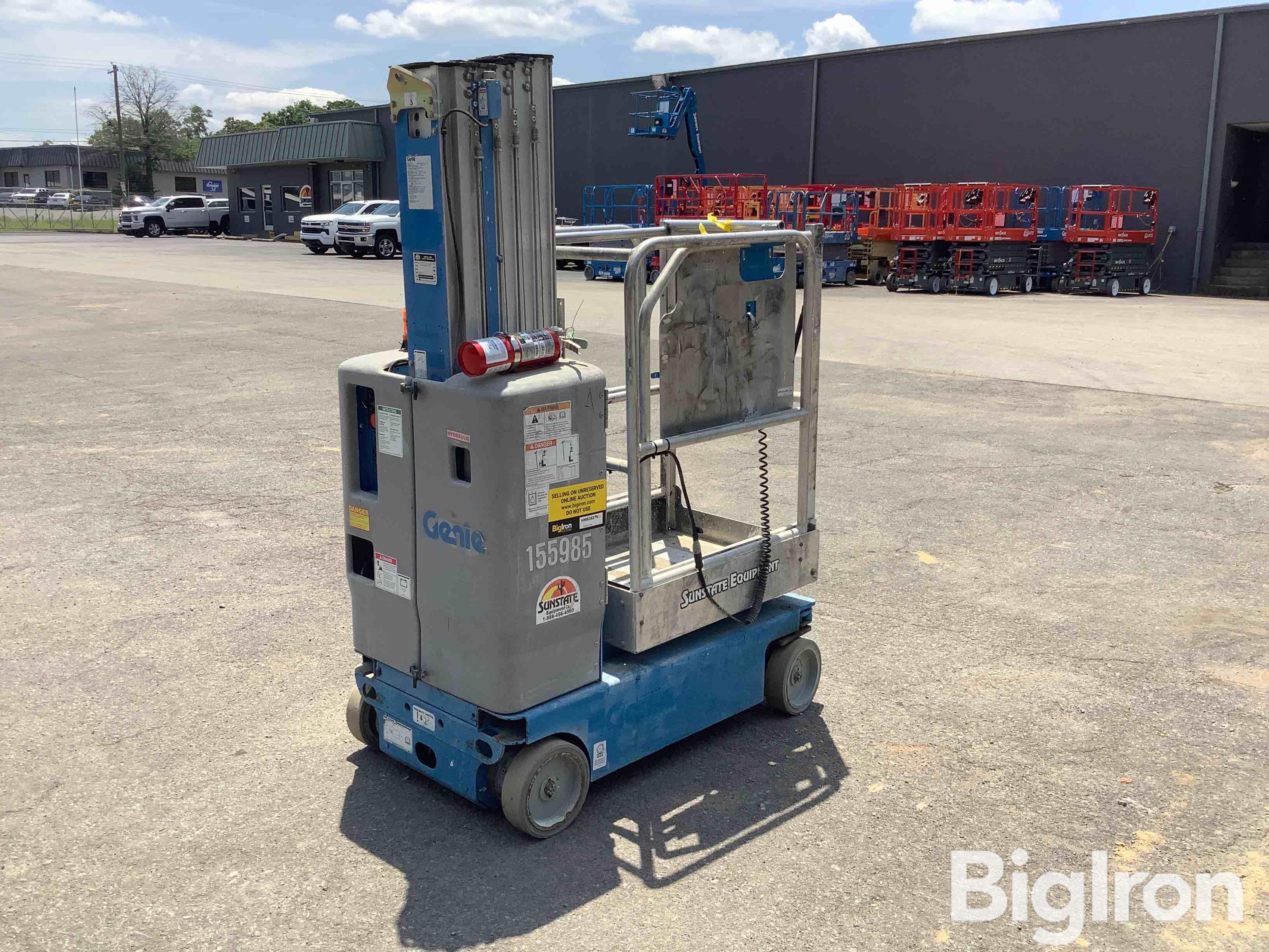 2016 Genie GR20 Vertical Mast Lift BigIron Auctions