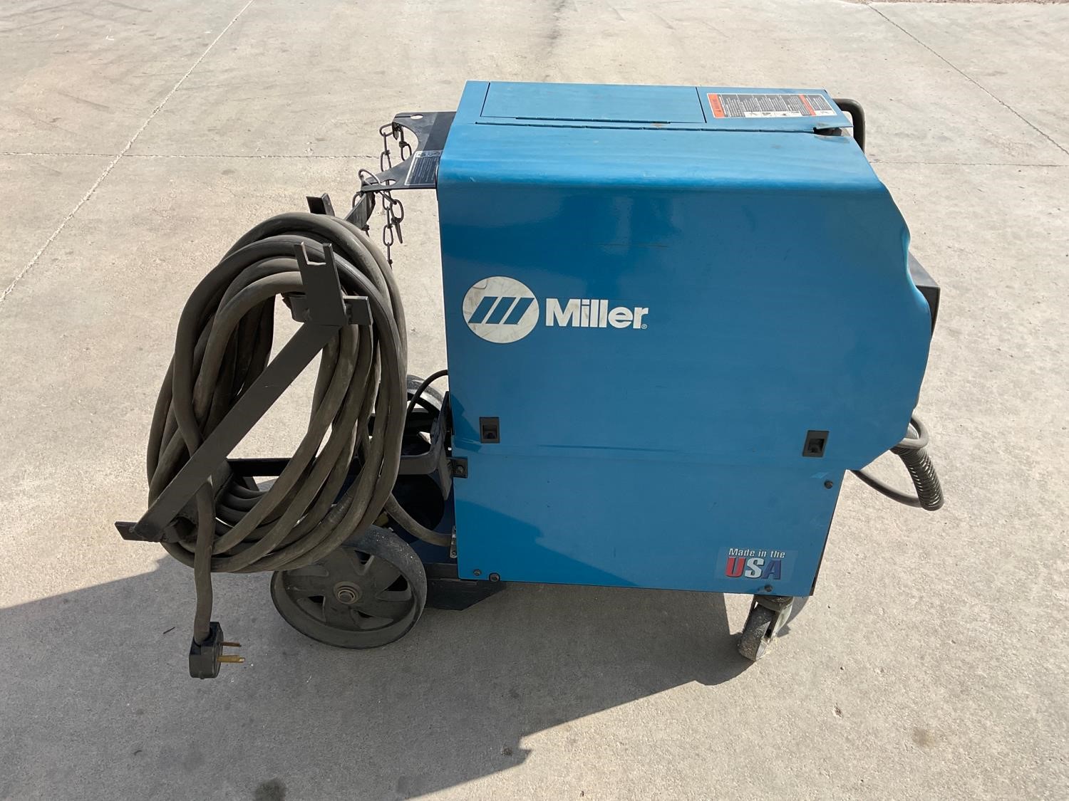 Miller Millermatic 350P Wire Feed Welder On Cart BigIron Auctions