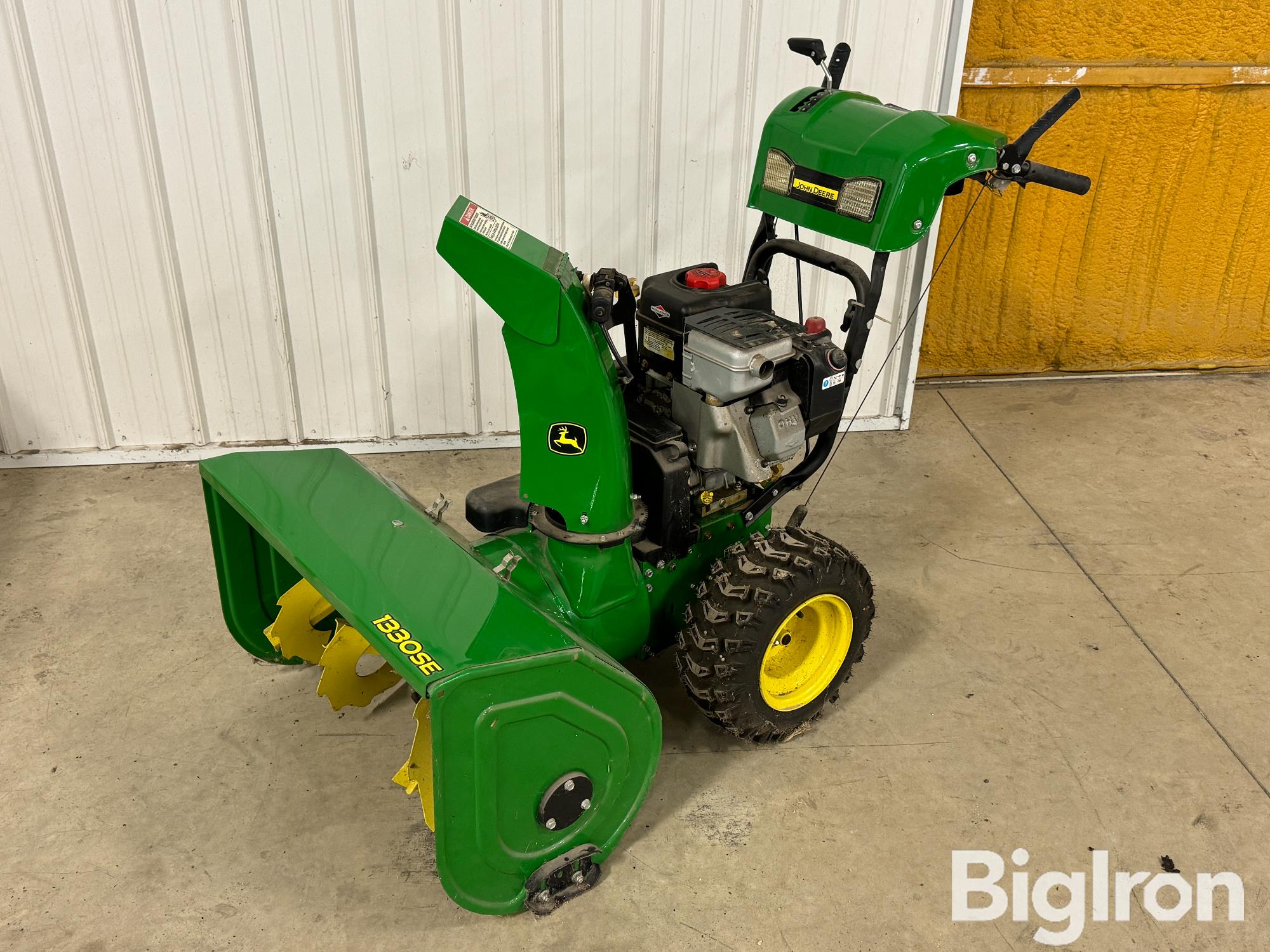 John Deere 1330se Walk-behind Snow Blower Bigiron Auctions