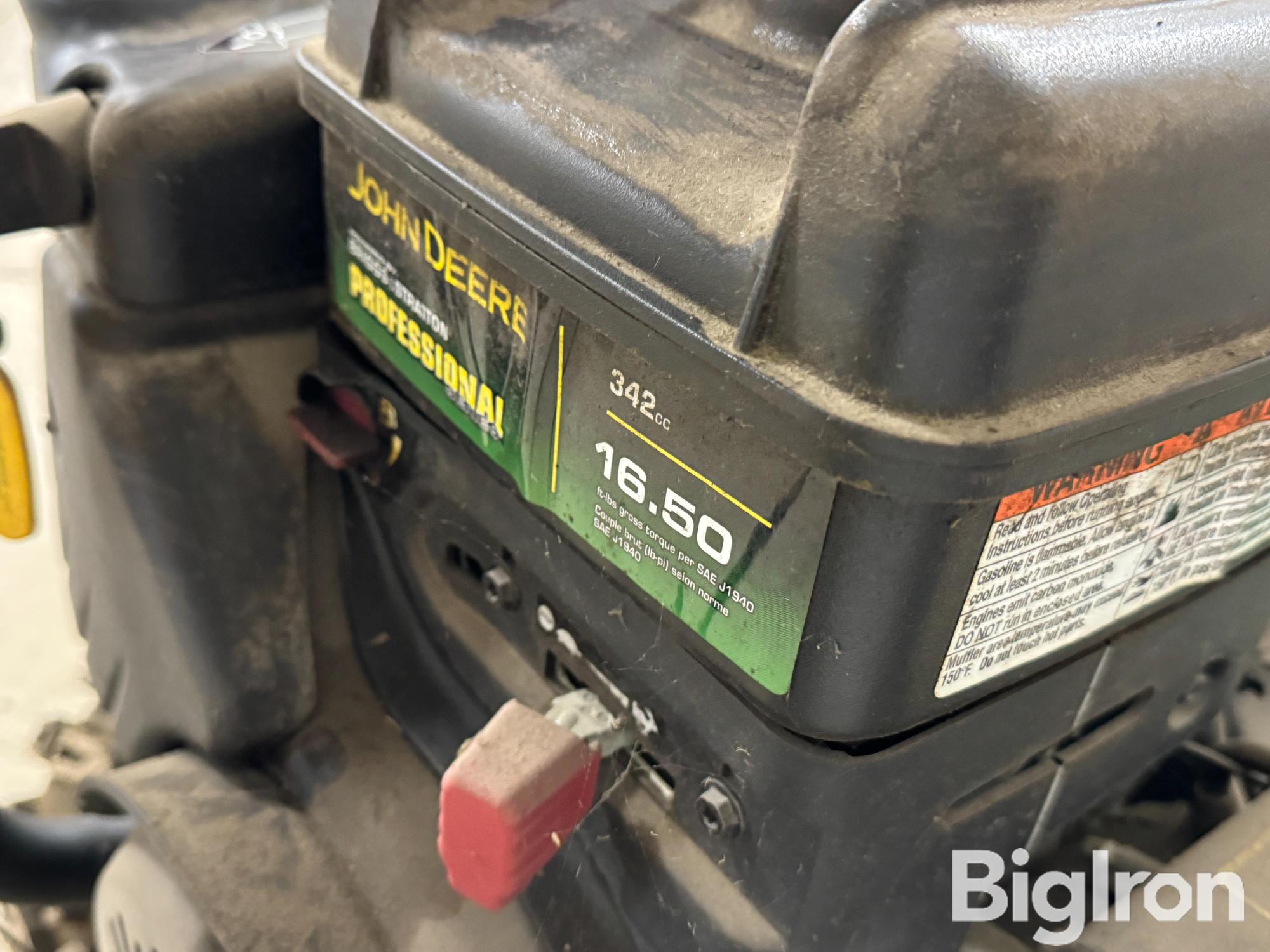 John Deere 1330se Walk Behind Snow Blower Bigiron Auctions 7540