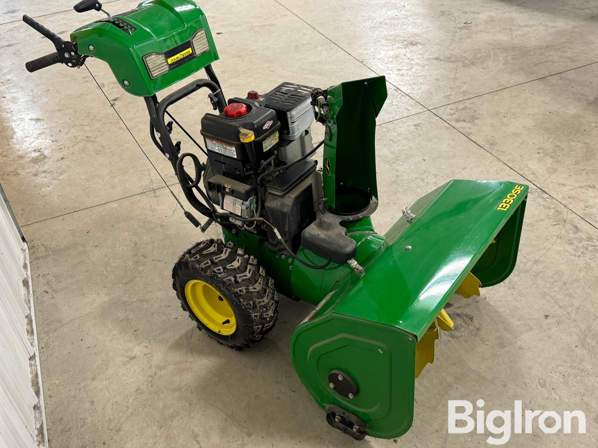 John Deere 1330SE Walk-behind Snow Blower BigIron Auctions