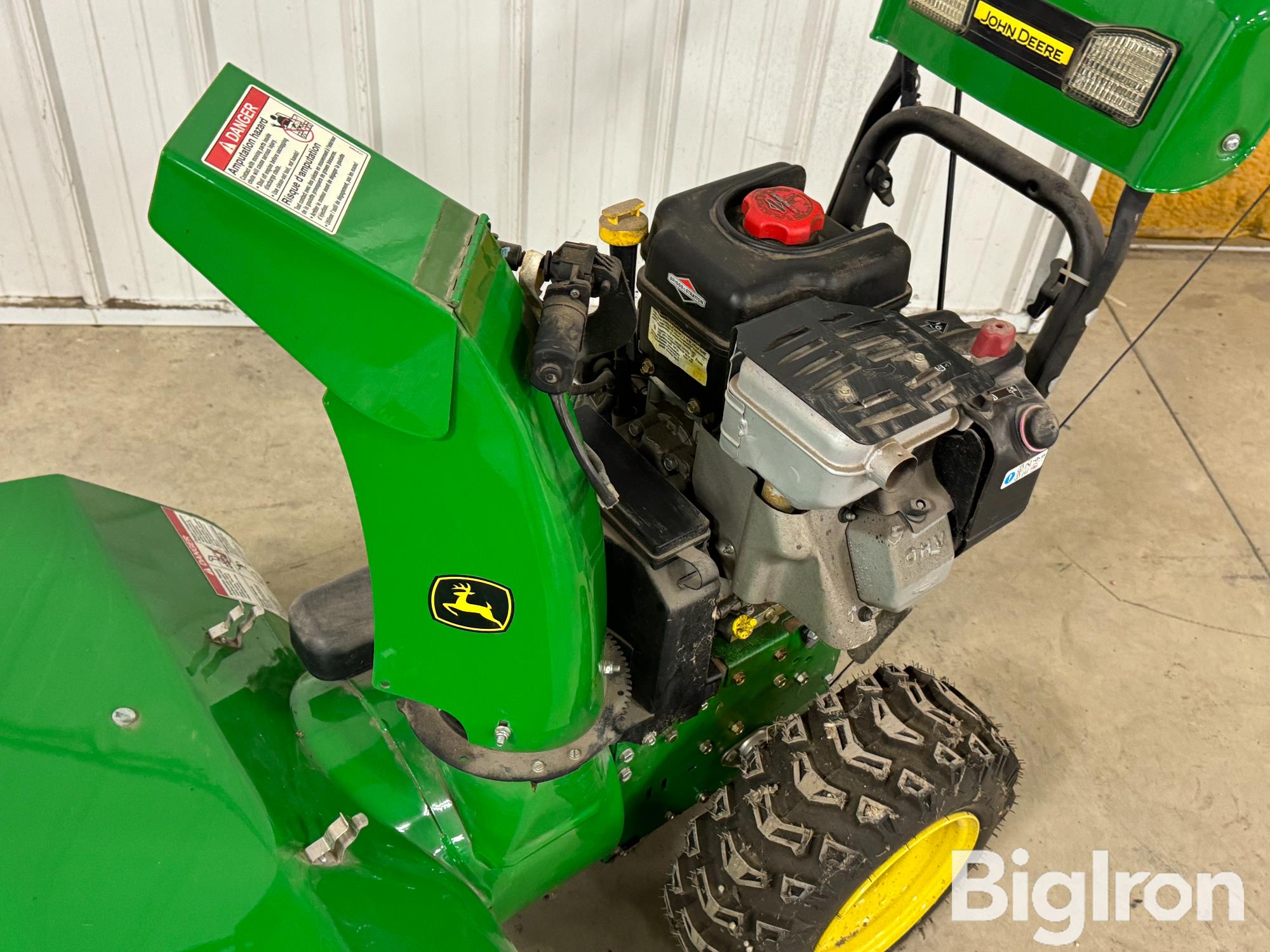 John Deere 1330SE Walk-behind Snow Blower BigIron Auctions