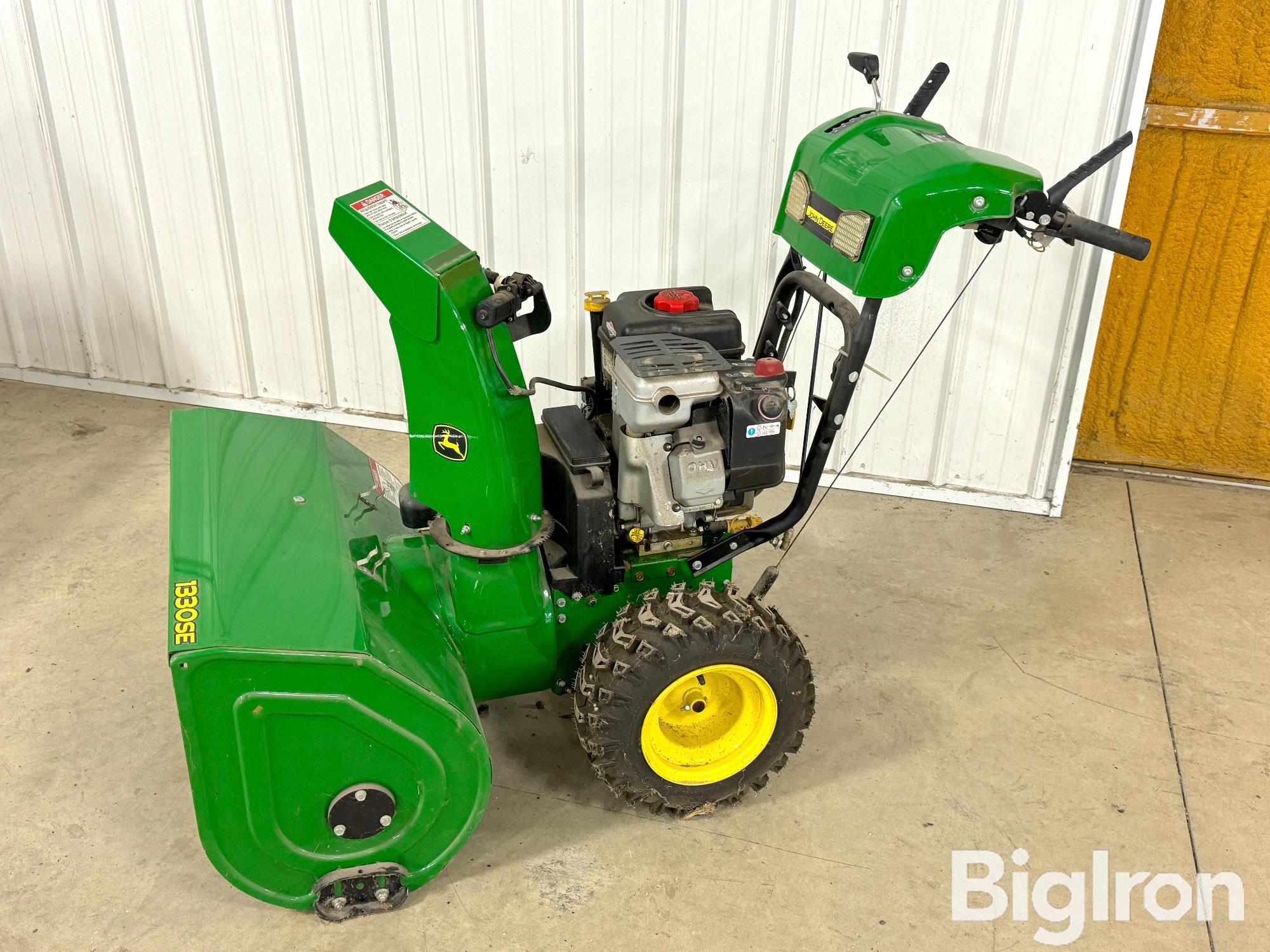 John Deere 1330SE Walk-behind Snow Blower BigIron Auctions