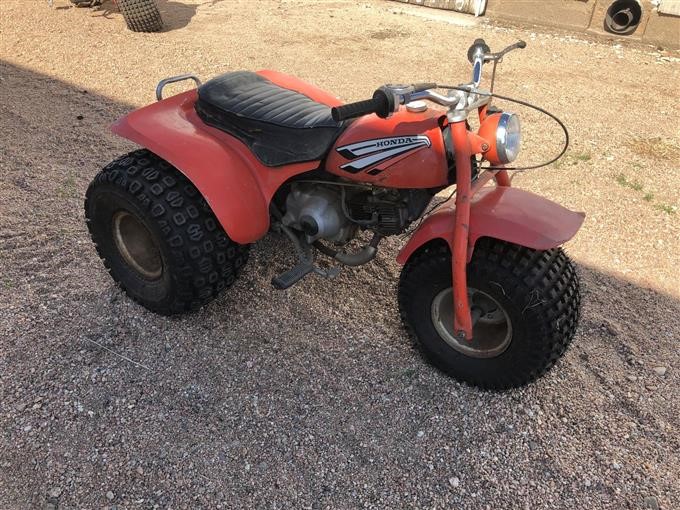 1974 Honda ATC90 3 Wheeler ATV BigIron Auctions