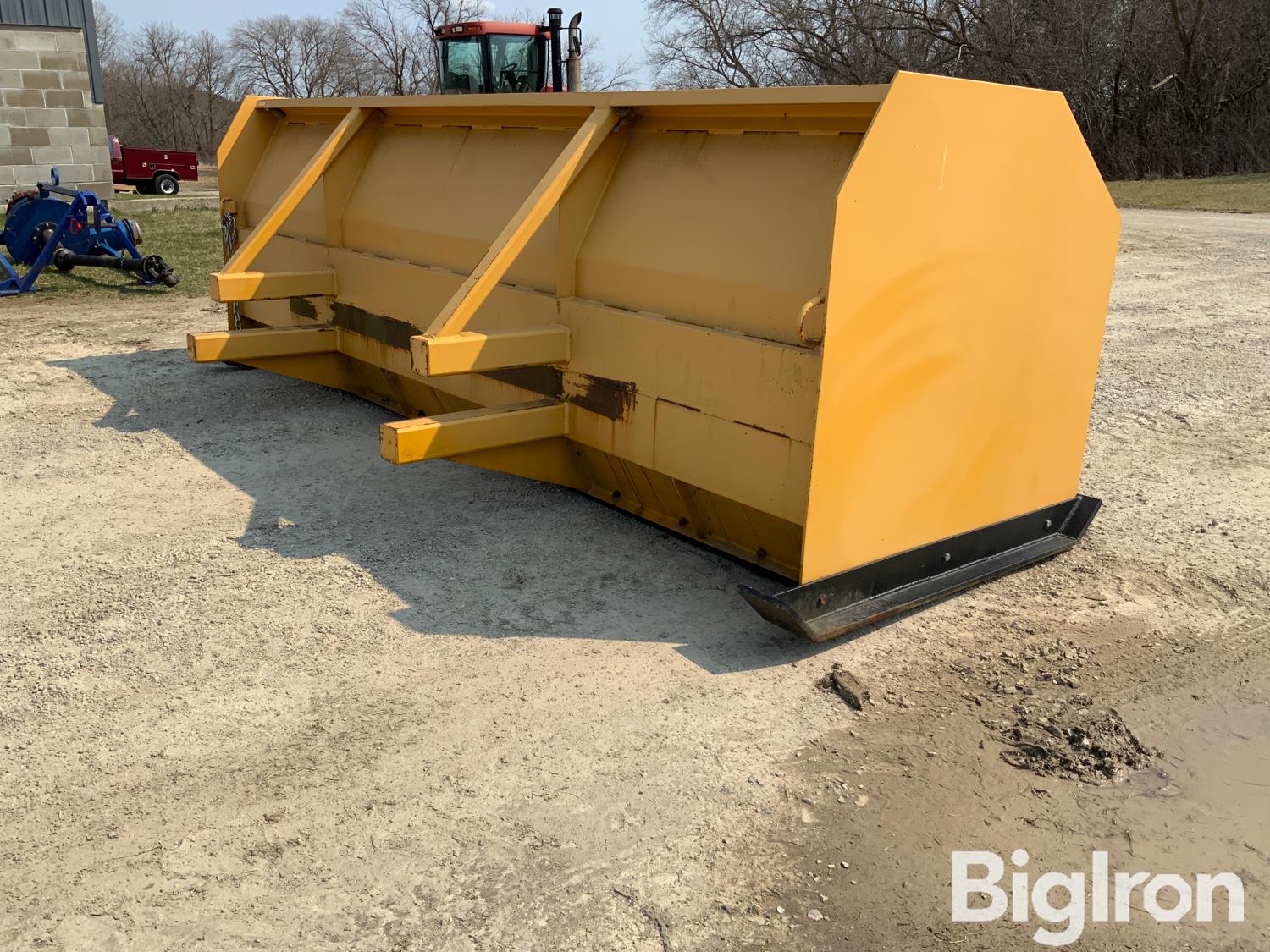 12 Wheel Loader Snow Pusher Bigiron Auctions 1712