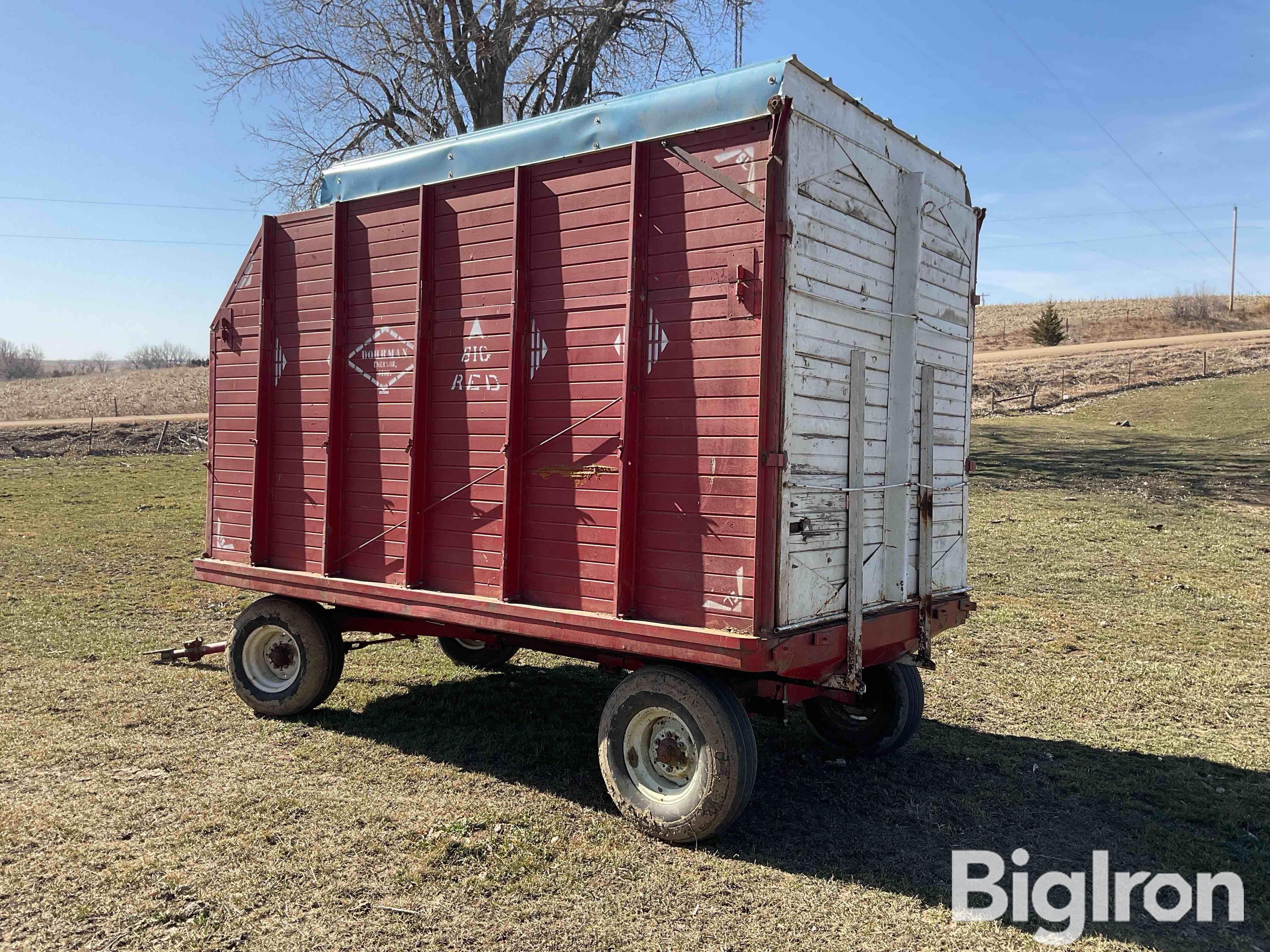 Dohrman Wooden Forage/Grain Wagon BigIron Auctions