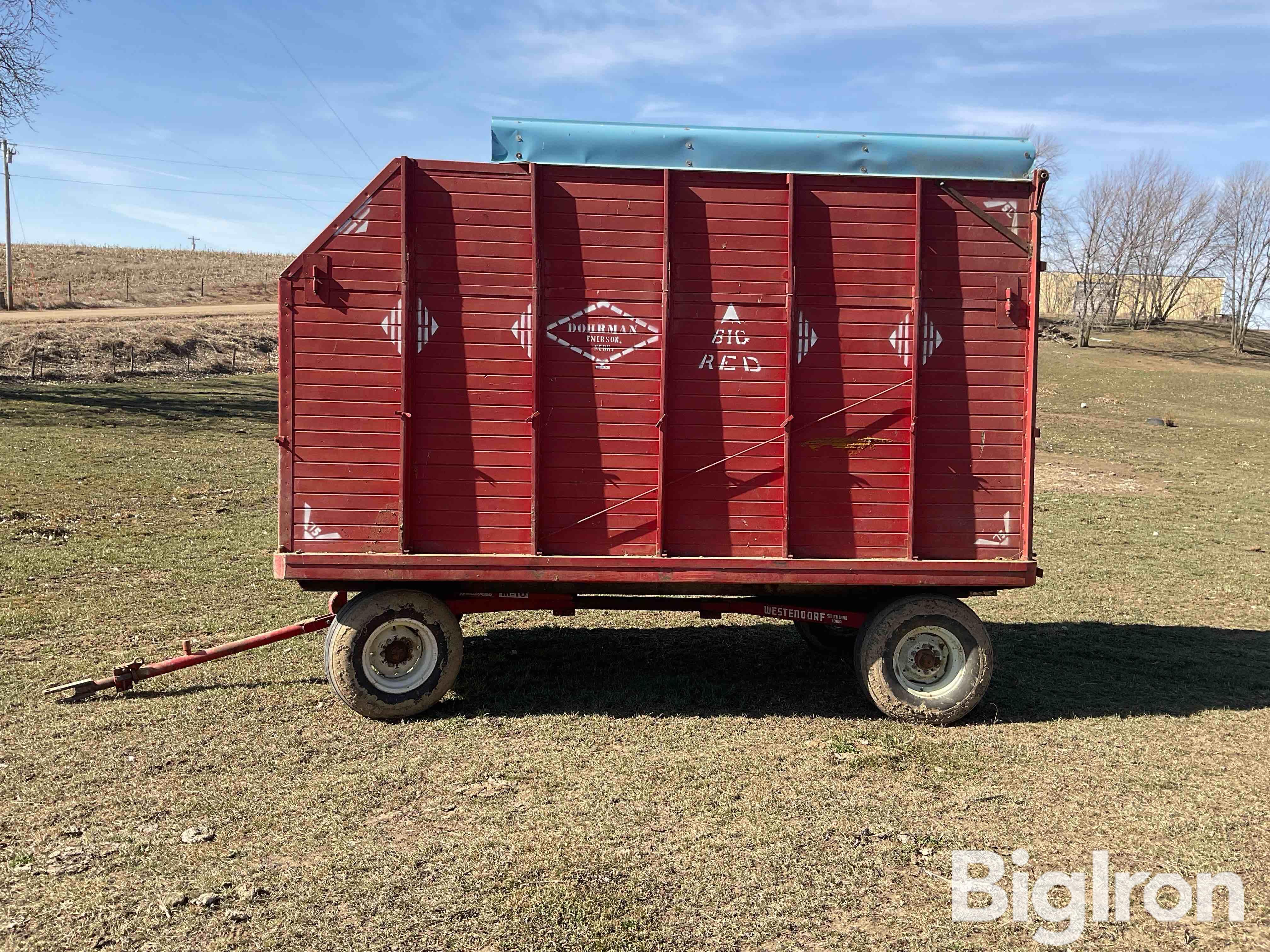 Dohrman Wooden Forage/Grain Wagon BigIron Auctions