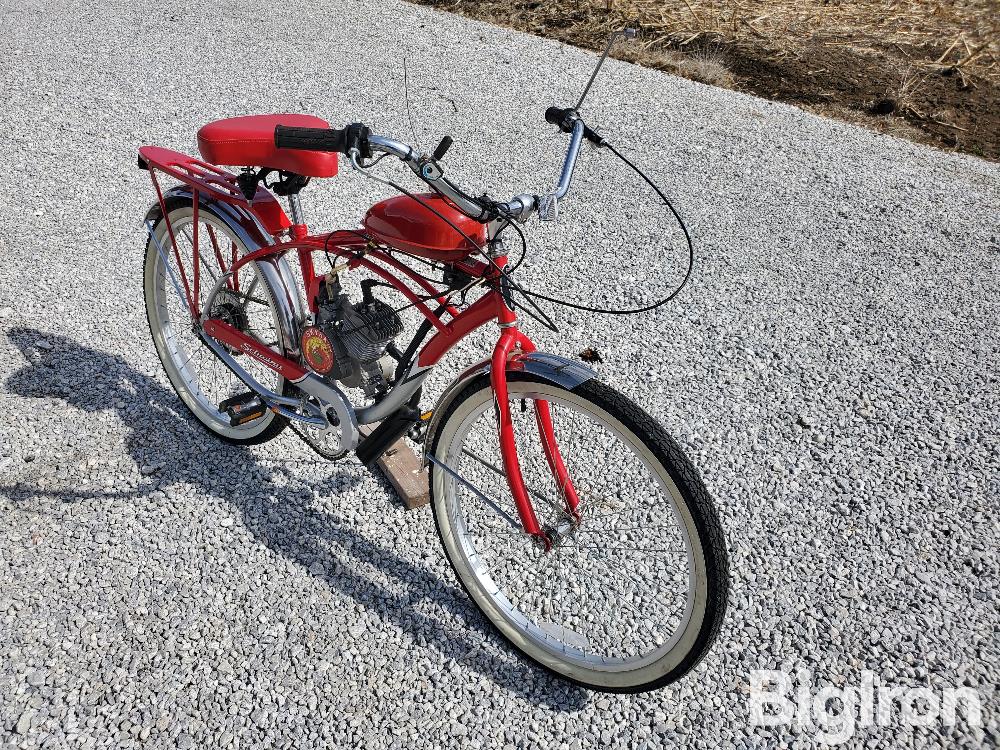 Schwinn Windwood Bicycle W 2 Cycle Engine BigIron Auctions