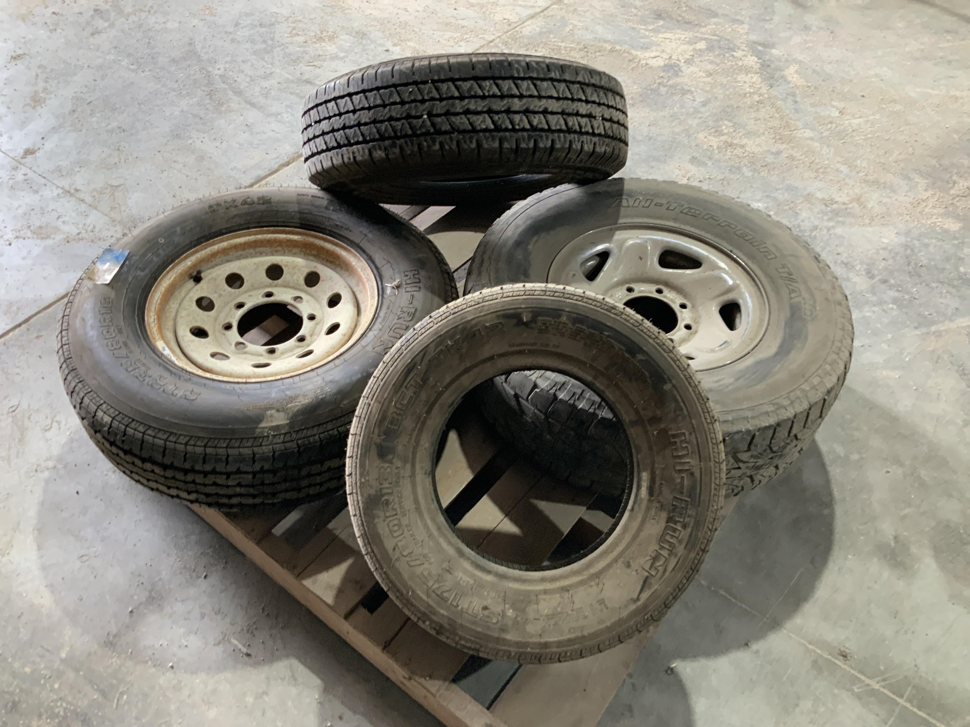 Tk 42 HiRun ST235/80R16 Tires BigIron Auctions