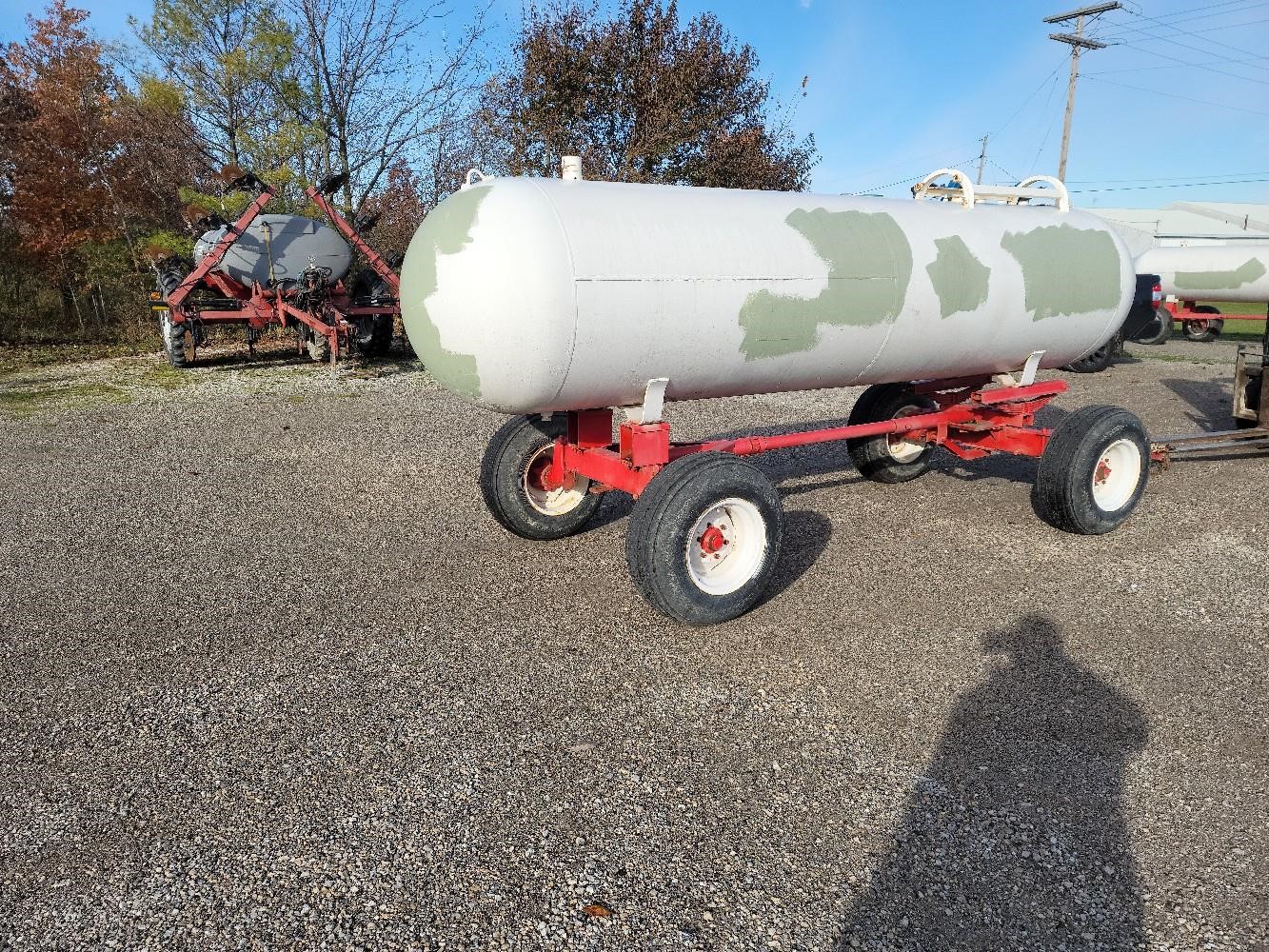 1000 Gallon Ammonia Tank W/cart BigIron Auctions