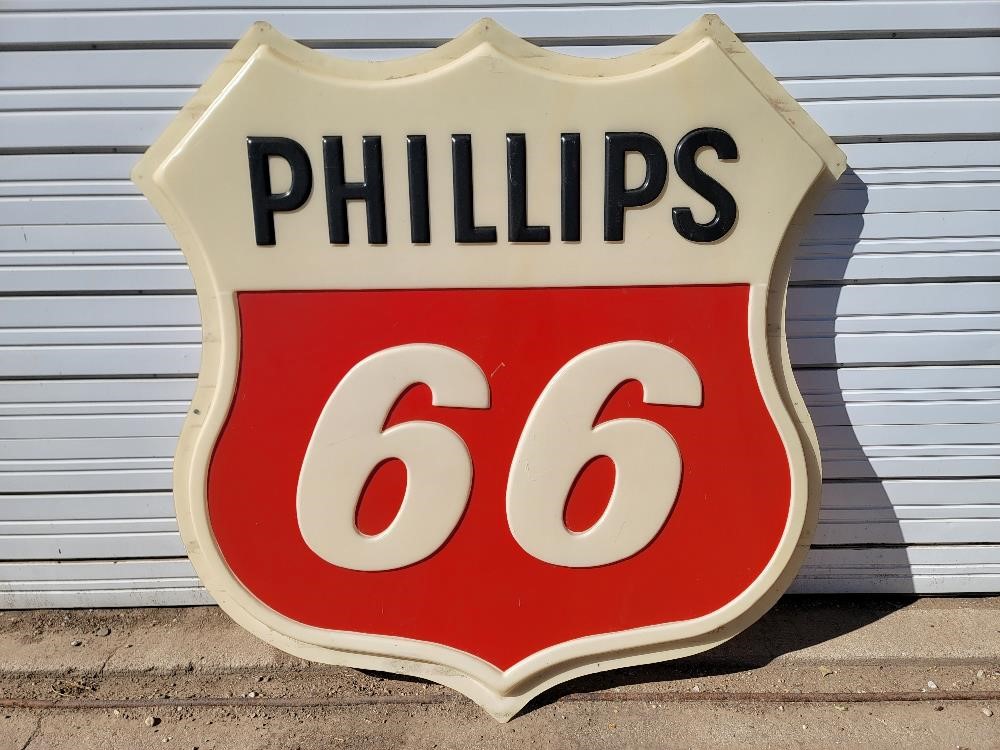 Phillips 66 Sign BigIron Auctions