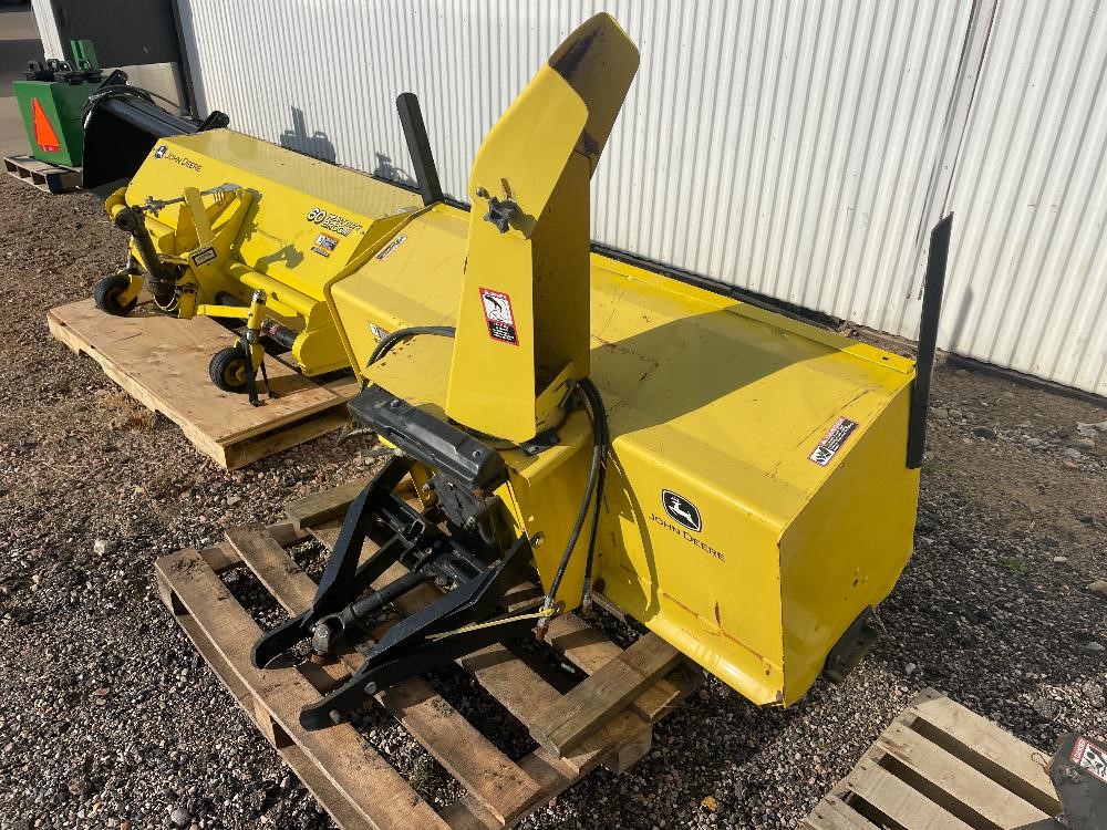 John Deere 59" Front Mount Snowblower BigIron Auctions