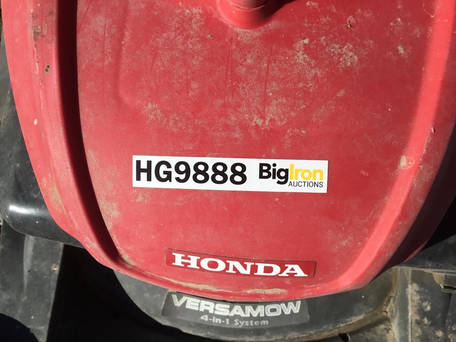 Honda Versamow HRX 217 4In1 Self Propelled Push Mower BigIron Auctions