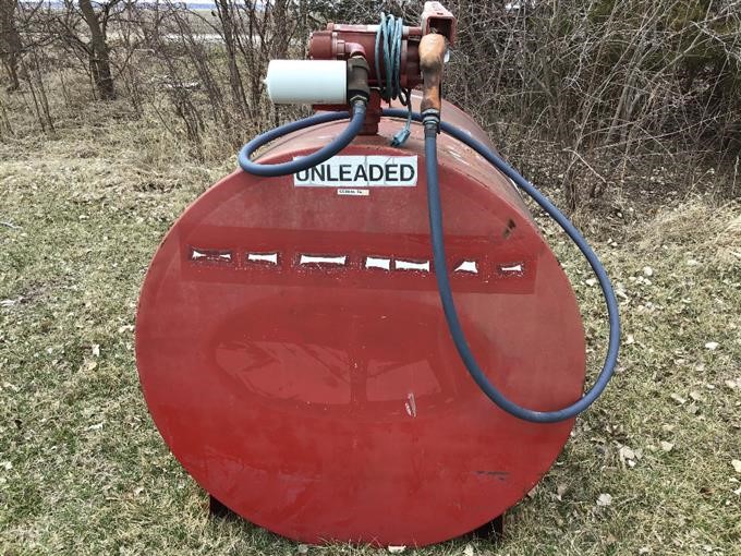 550 Gal Fuel Barrel And Pump Bigiron Auctions