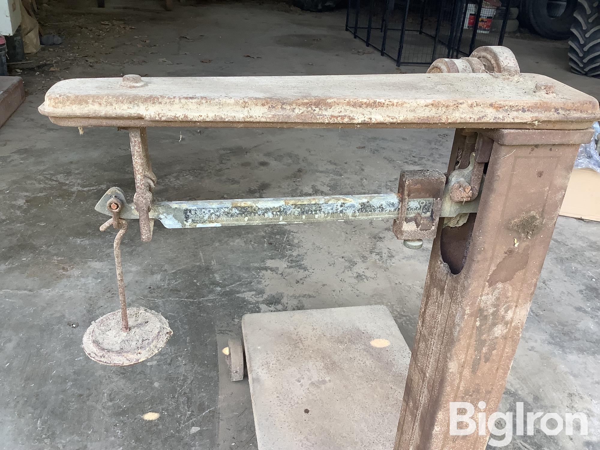 Cast Iron Grain Scale Bigiron Auctions 1136