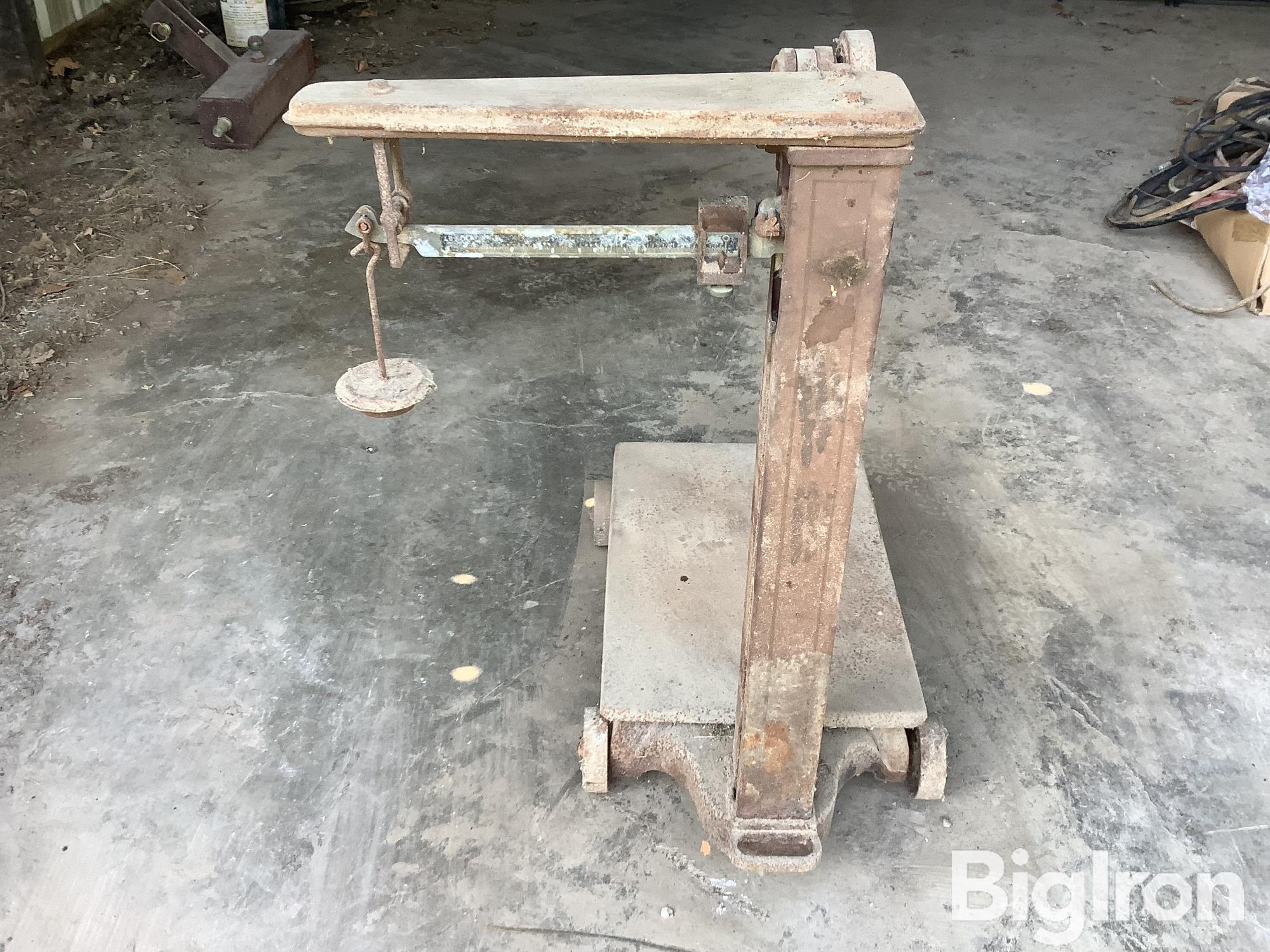 Cast Iron Grain Scale Bigiron Auctions 5460