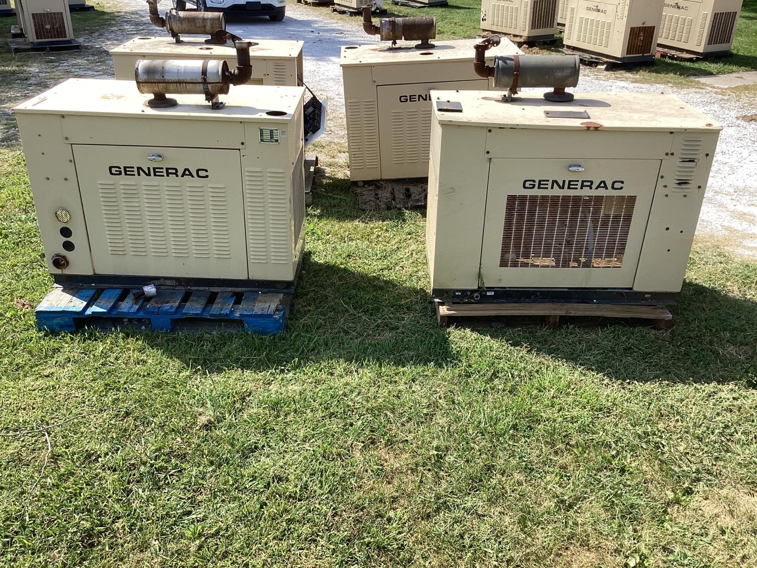 Generac 25kw Propane Generators BigIron Auctions