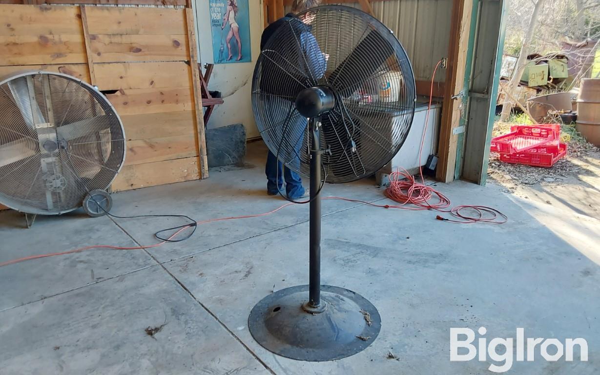 Central Machinery 30 Pedestal Shop Fan Bigiron Auctions