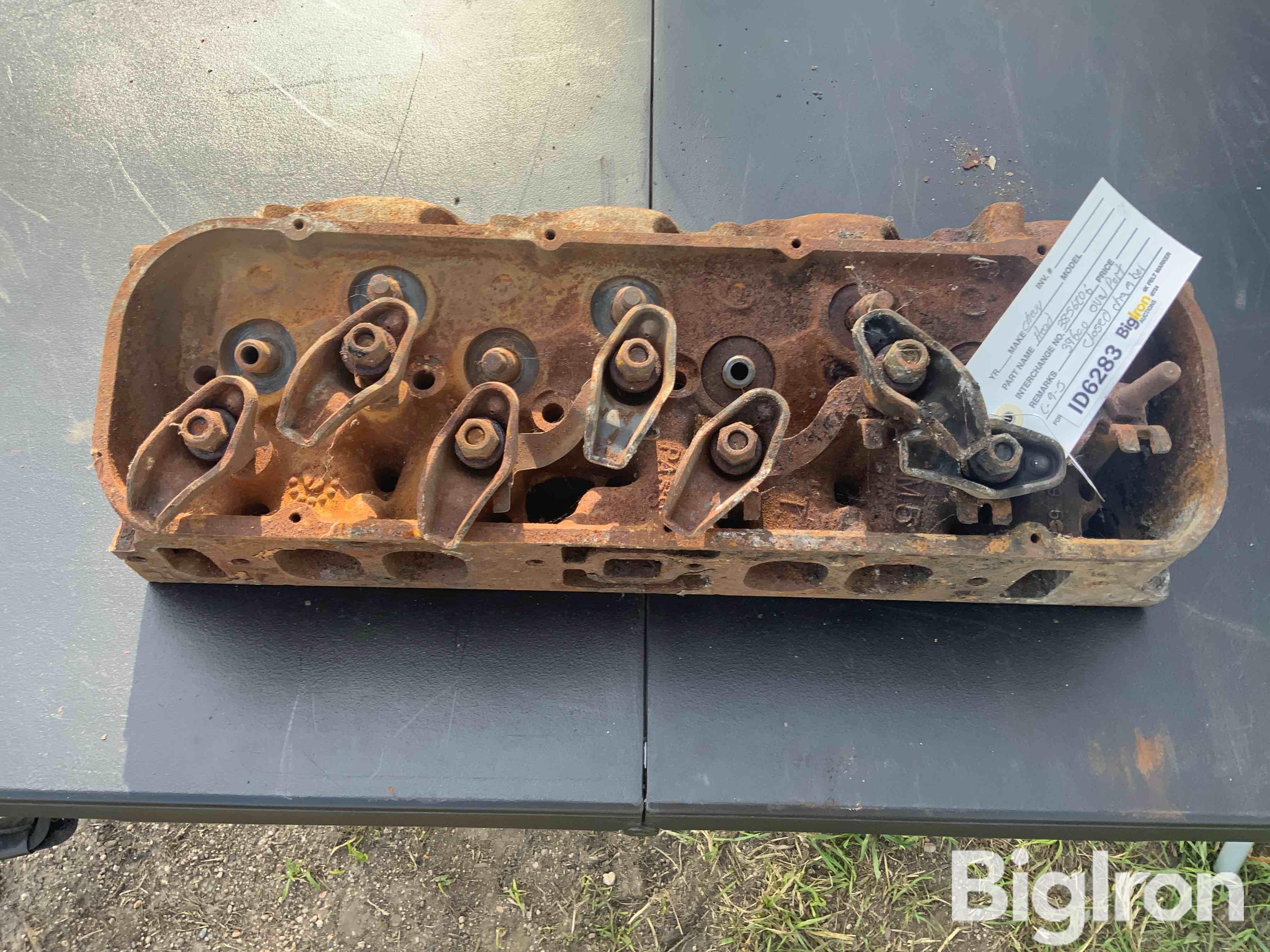 Chevrolet 396ci Oval Port Cylinder Head Bigiron Auctions