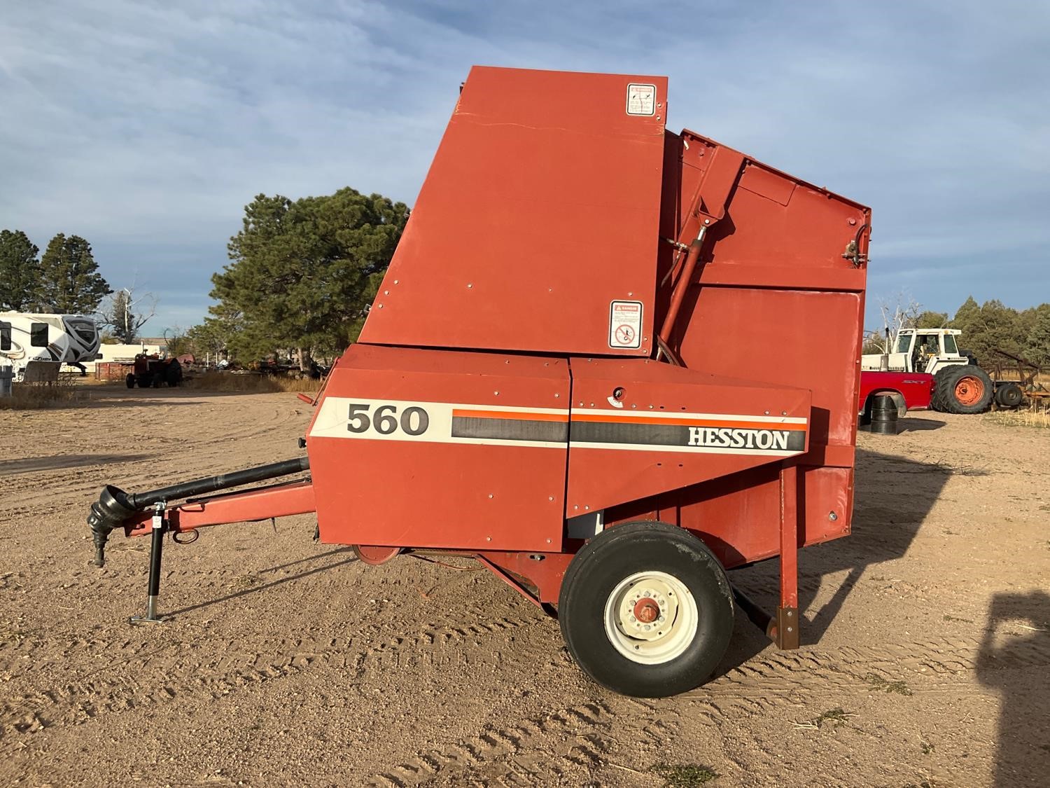 Hesston 560 Round Baler BigIron Auctions