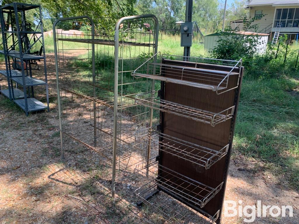 Electrical Wire Spool Rack W/ (48) Wire Spools BigIron Auctions