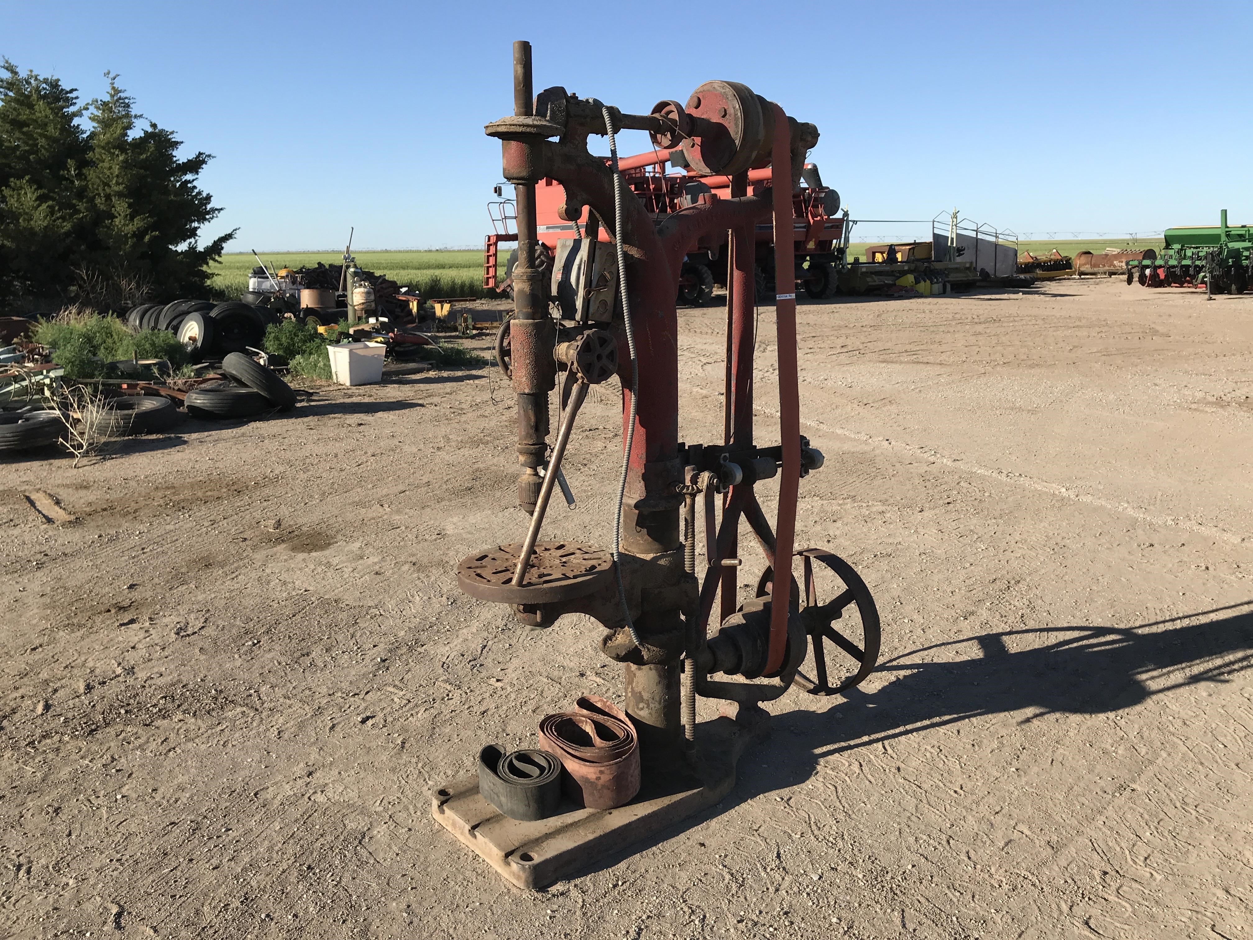 Antique deals drill press