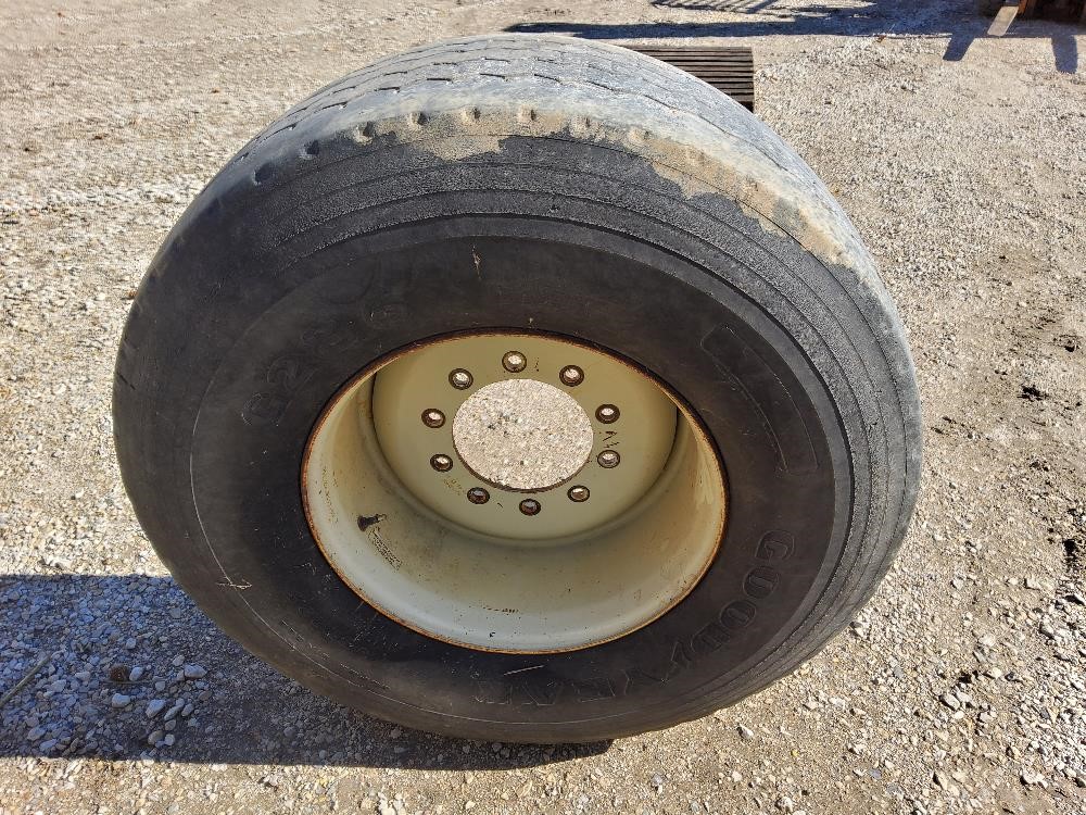 Goodyear 445/65R22.5 Tire & Rim BigIron Auctions