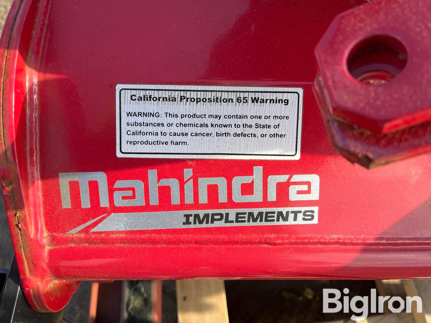 Mahindra 20KTST5 5' Rear Tiller BigIron Auctions