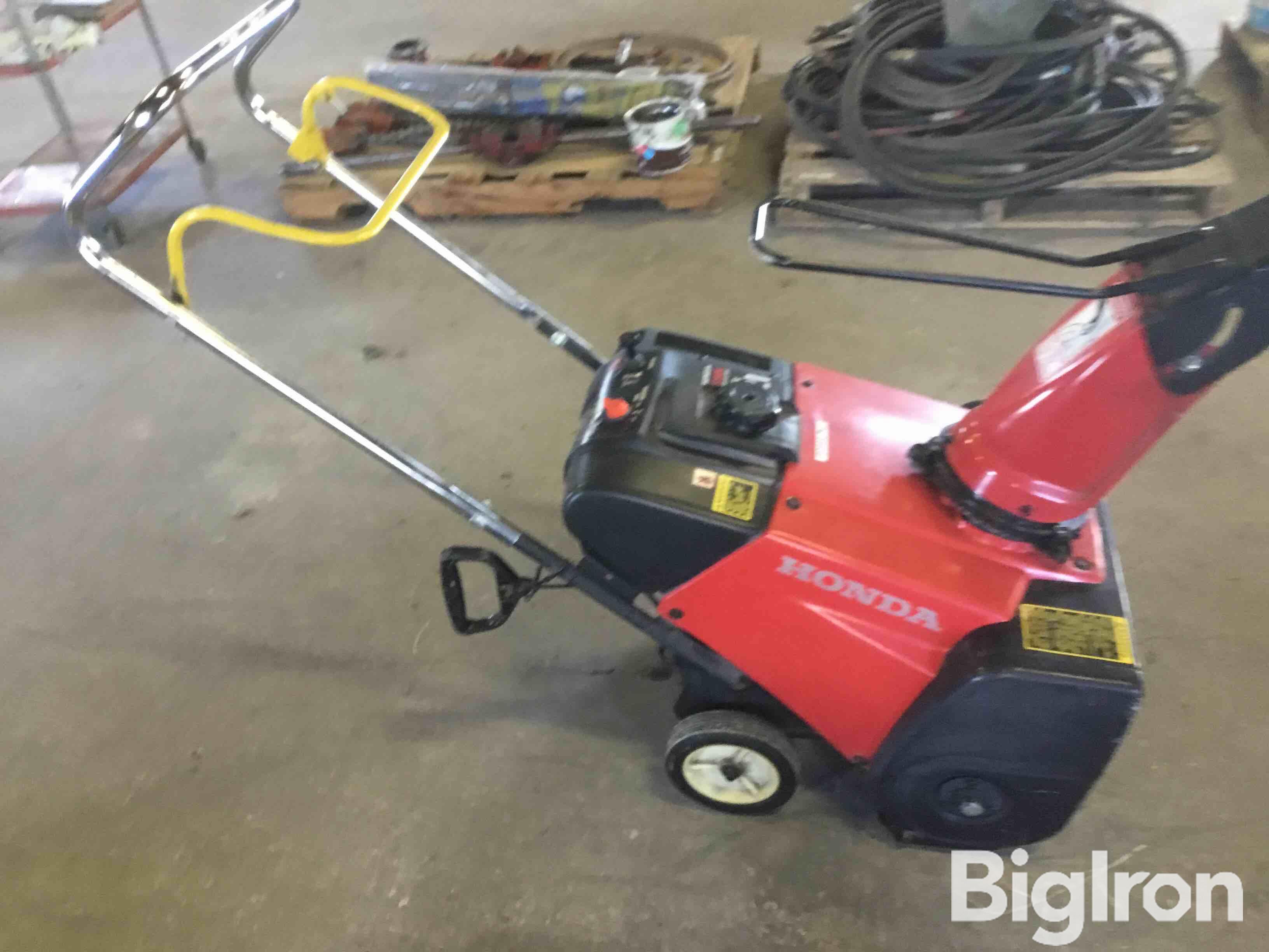 Honda HS521 Snow Blower BigIron Auctions