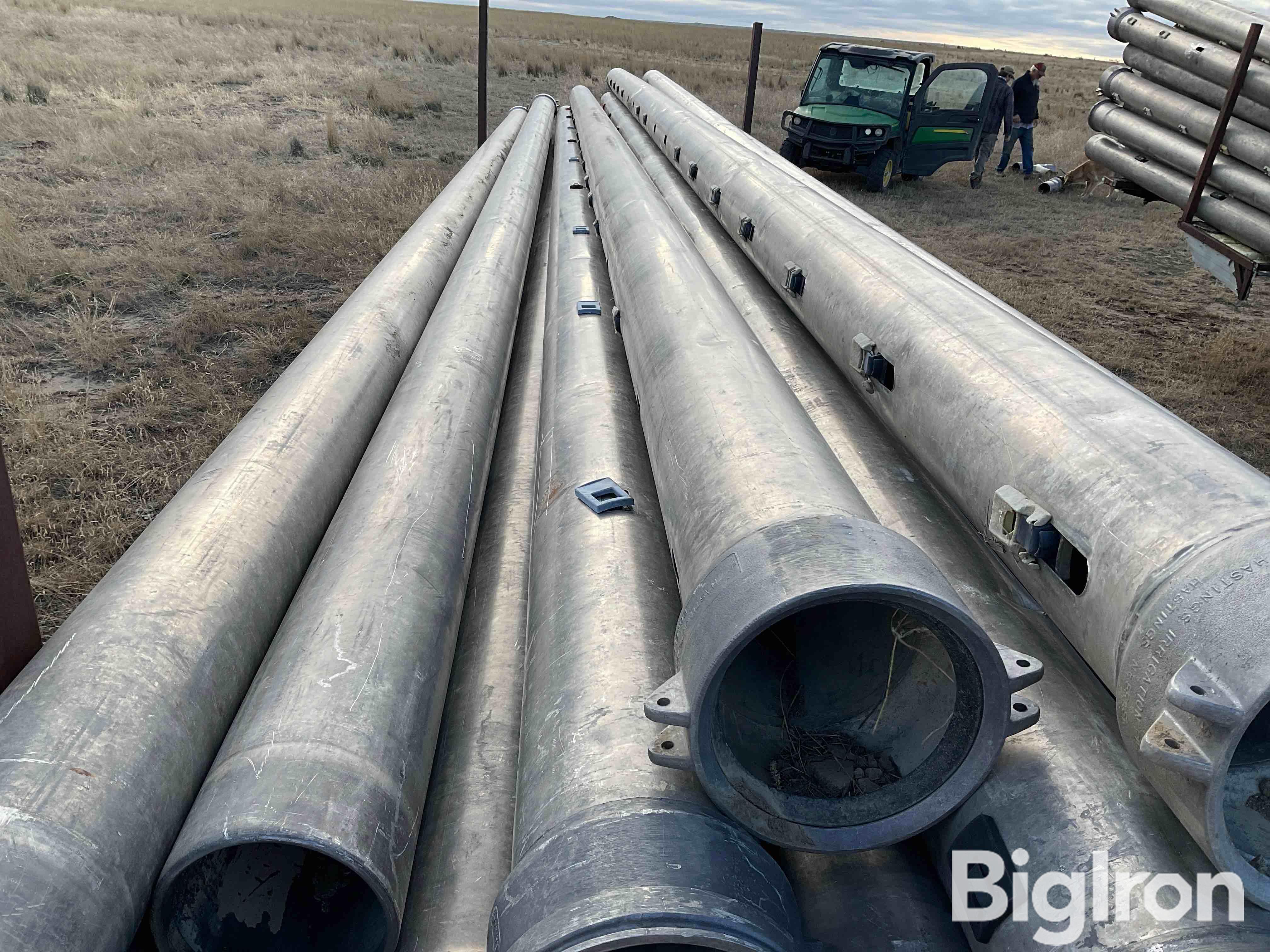 8” Aluminum Pipe On T/A Transport Trailer BigIron Auctions