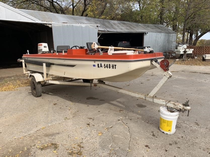 1976 Strahm Fishing Boat W/Trailer BigIron Auctions