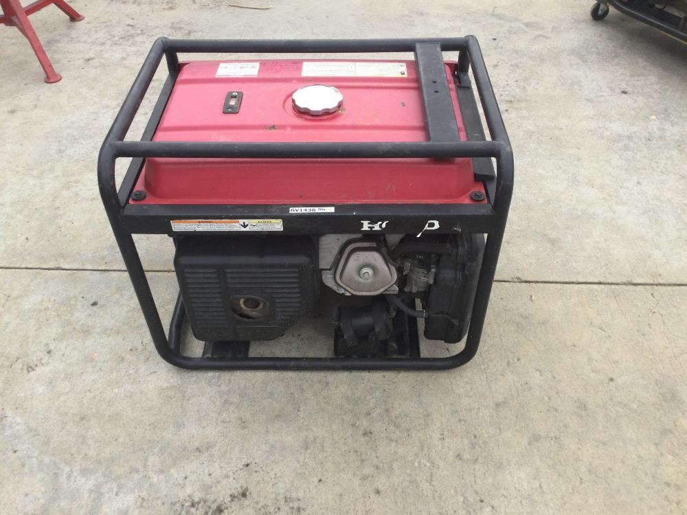 Honda EM6500SX Gas Generator BigIron Auctions