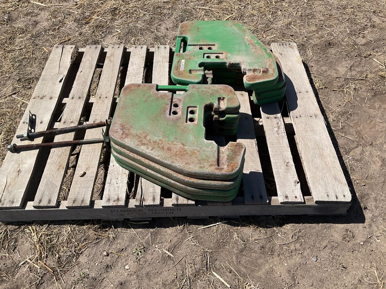 John Deere R127764 Suitcase Weights BigIron Auctions