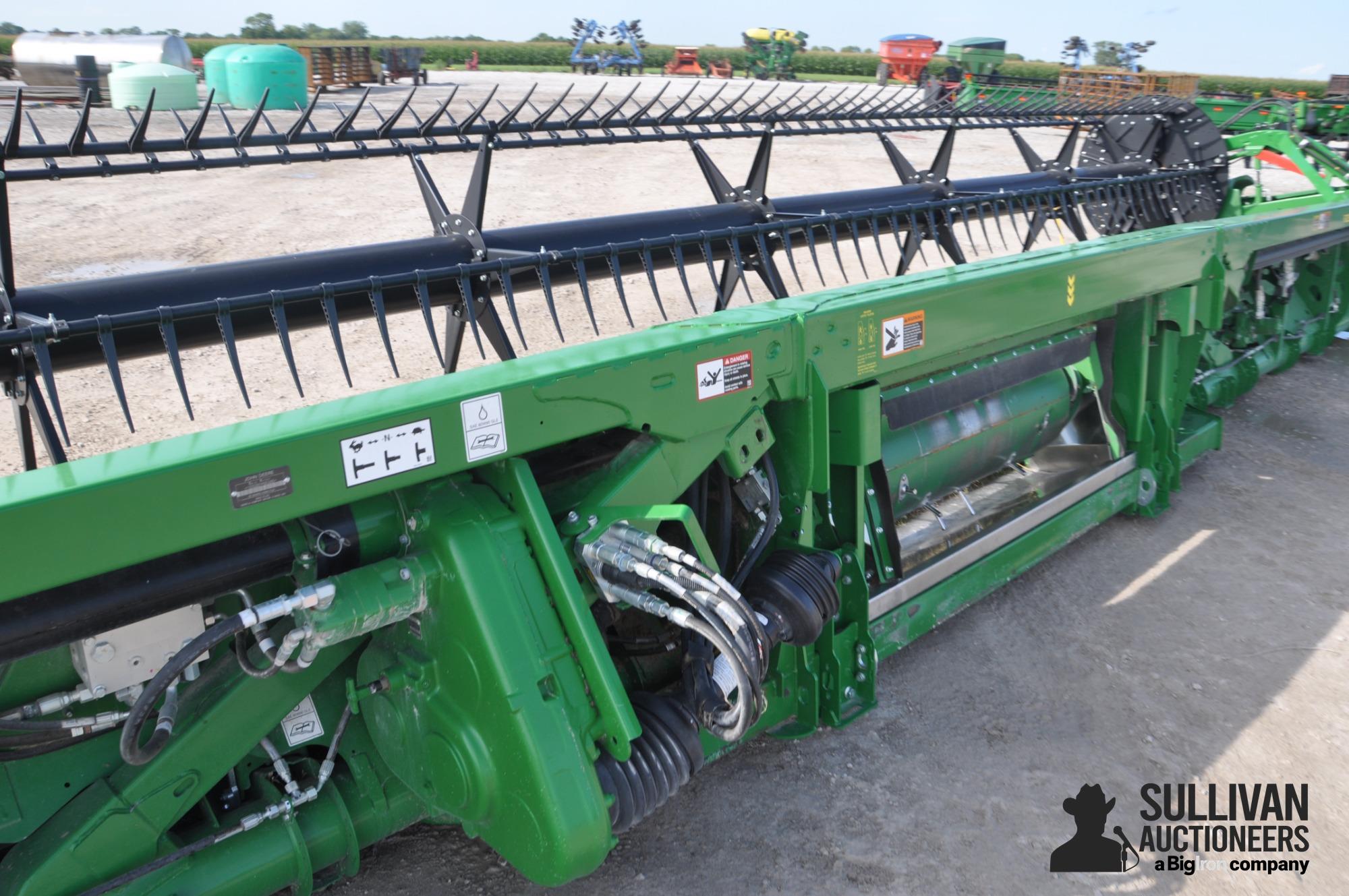 2021 John Deere Rd35f 35' Flex Draper Bigiron Auctions