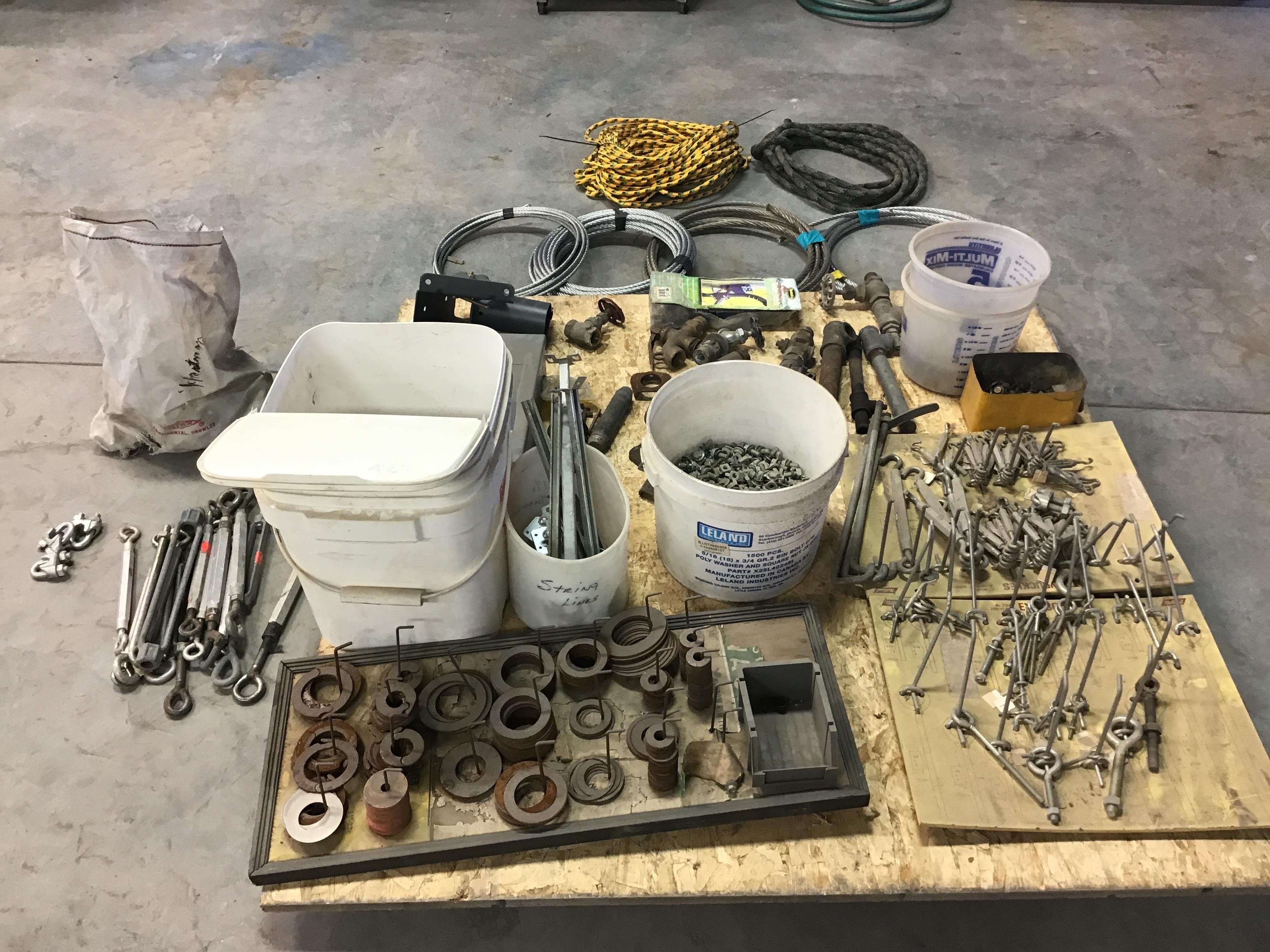 Cable, Turnbuckles, Eye Bolts, Fuse Box BigIron Auctions