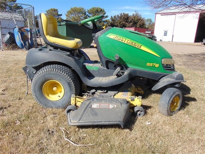 2001 John Deere Sst18 Lawn Mower Bigiron Auctions