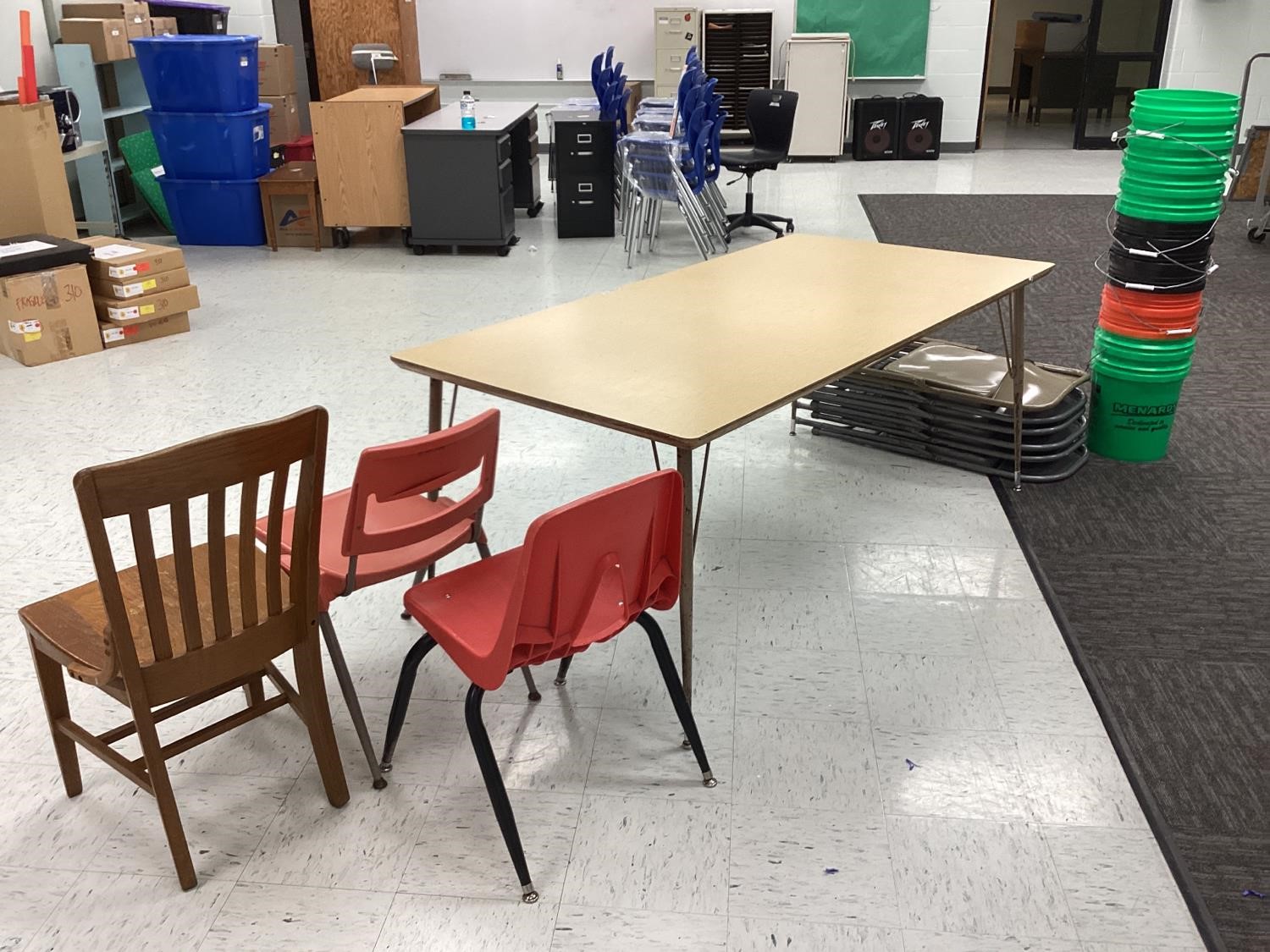 Table, Chairs & Pails BigIron Auctions