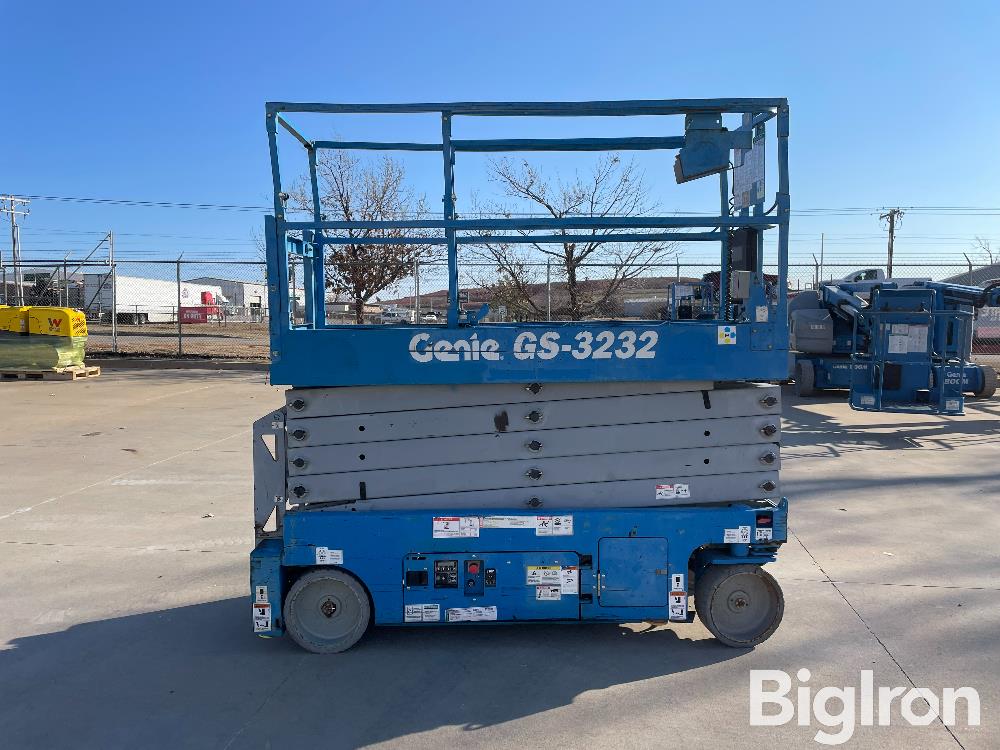 2014 Genie Gs3232 Scissor Lift Bigiron Auctions