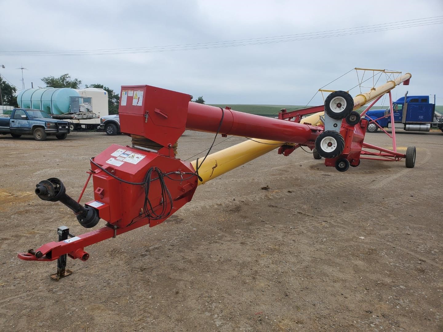 Westfield MKX130-74 Auger W Electric Drive Swing Hopper BigIron Auctions