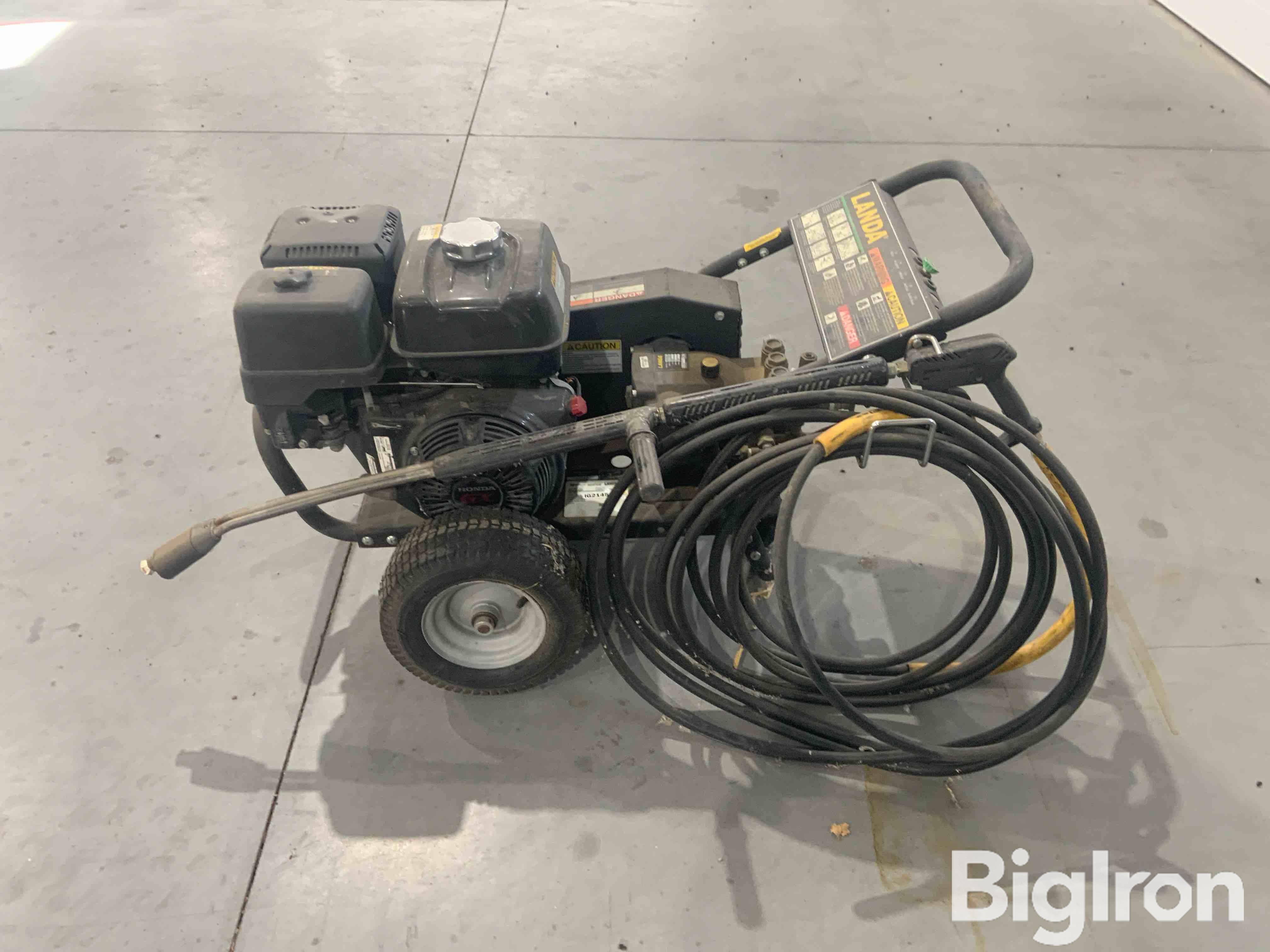 Landa Pg4 3500 Pressure Washer Bigiron Auctions 0458