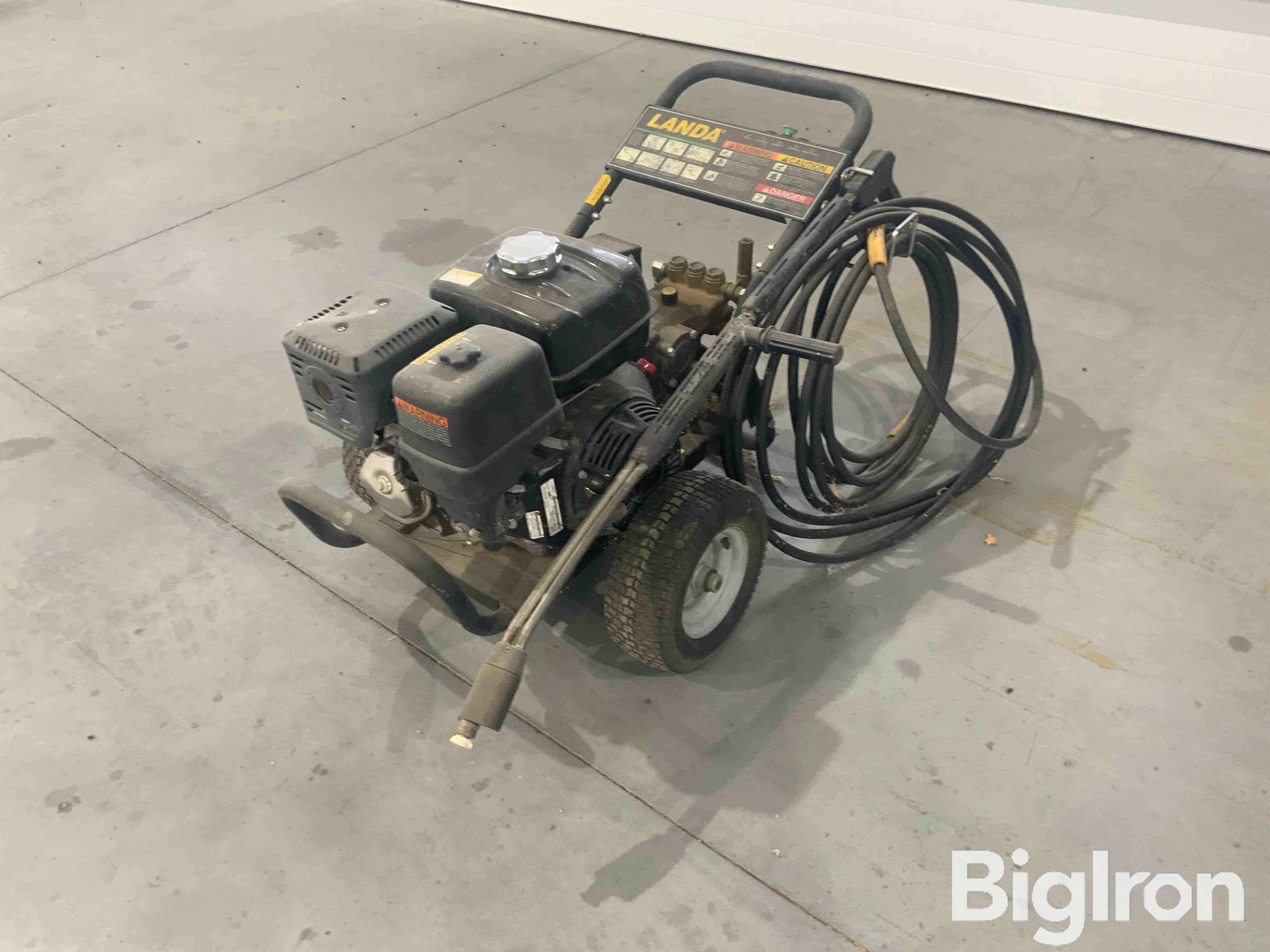 Landa Pg4 3500 Pressure Washer Bigiron Auctions 2554