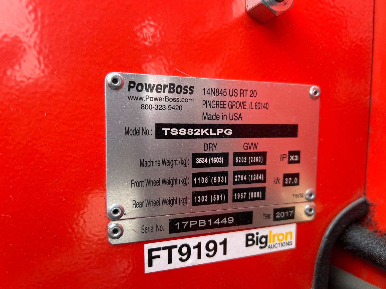 powerboss t82