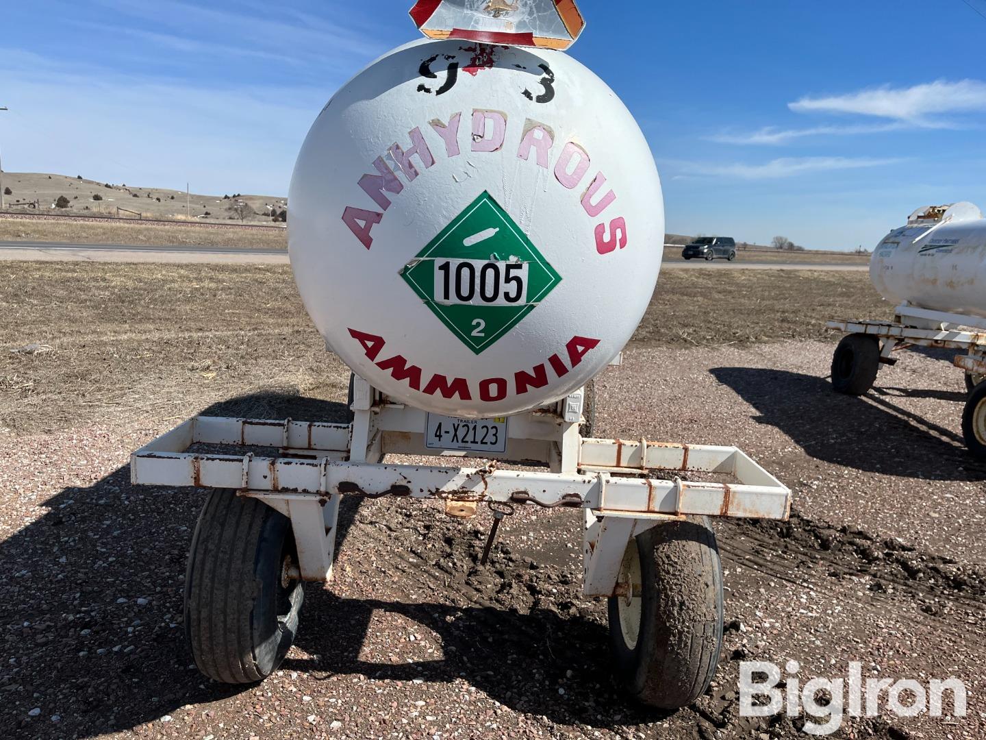 Anhydrous Nurse Tank Trailer BigIron Auctions